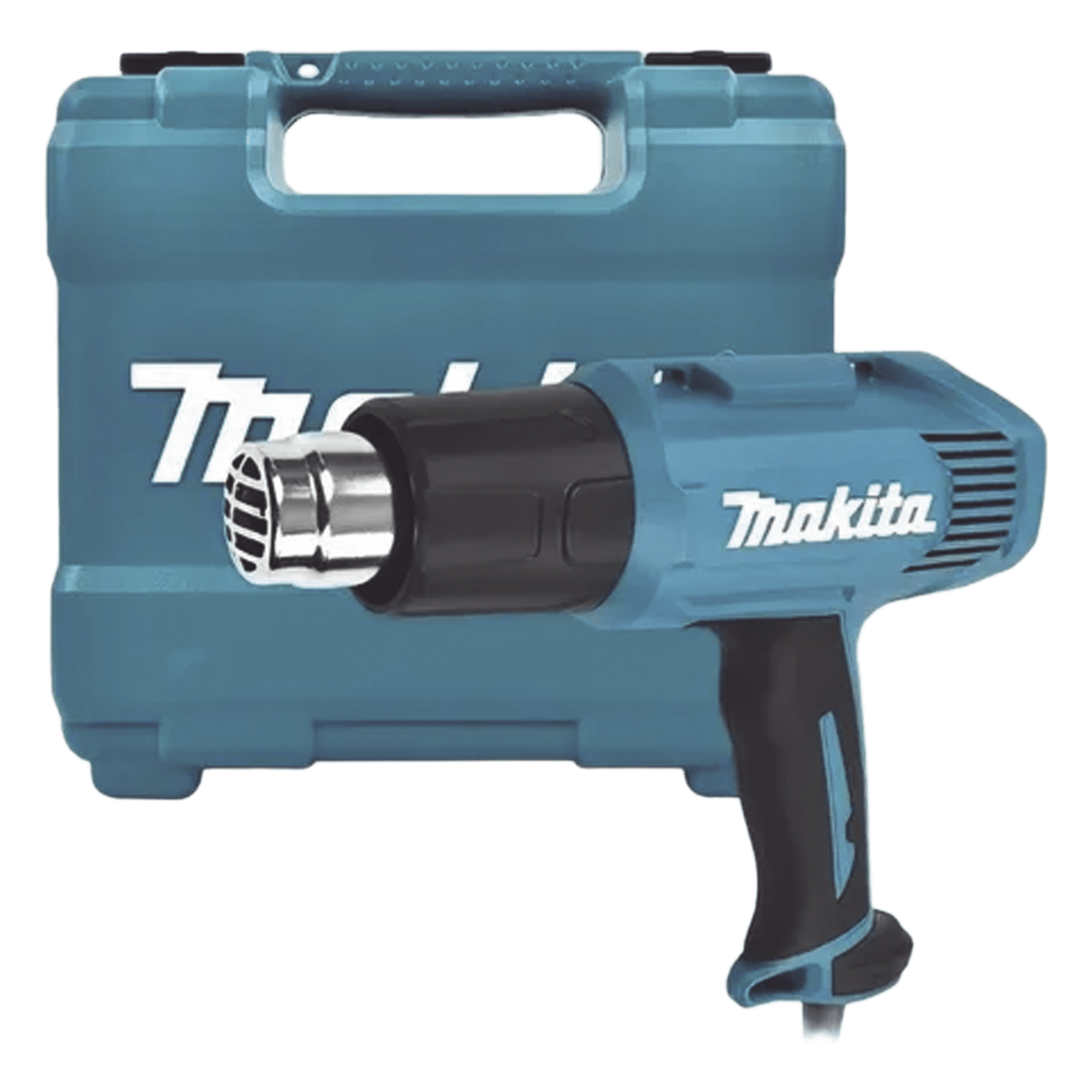 Pistola de Calor de Temperatura Variable de 2 Niveles, Temperatura: 400/550°C de 1600W  (Incluye Maletín). — MAKITA · SKU HG-5030-K