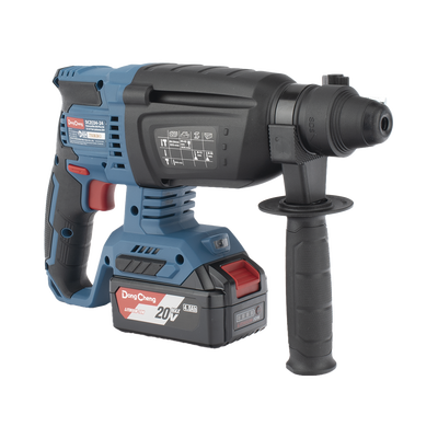 Martillo Perforador Inalámbrico SDS-PLUS 20V / Motor Brushless / 3 Modos Taladro Percusión Demolición / 2.7 J Energía de Impacto / 2 Baterías 4.0Ah con Cargador y Estuche