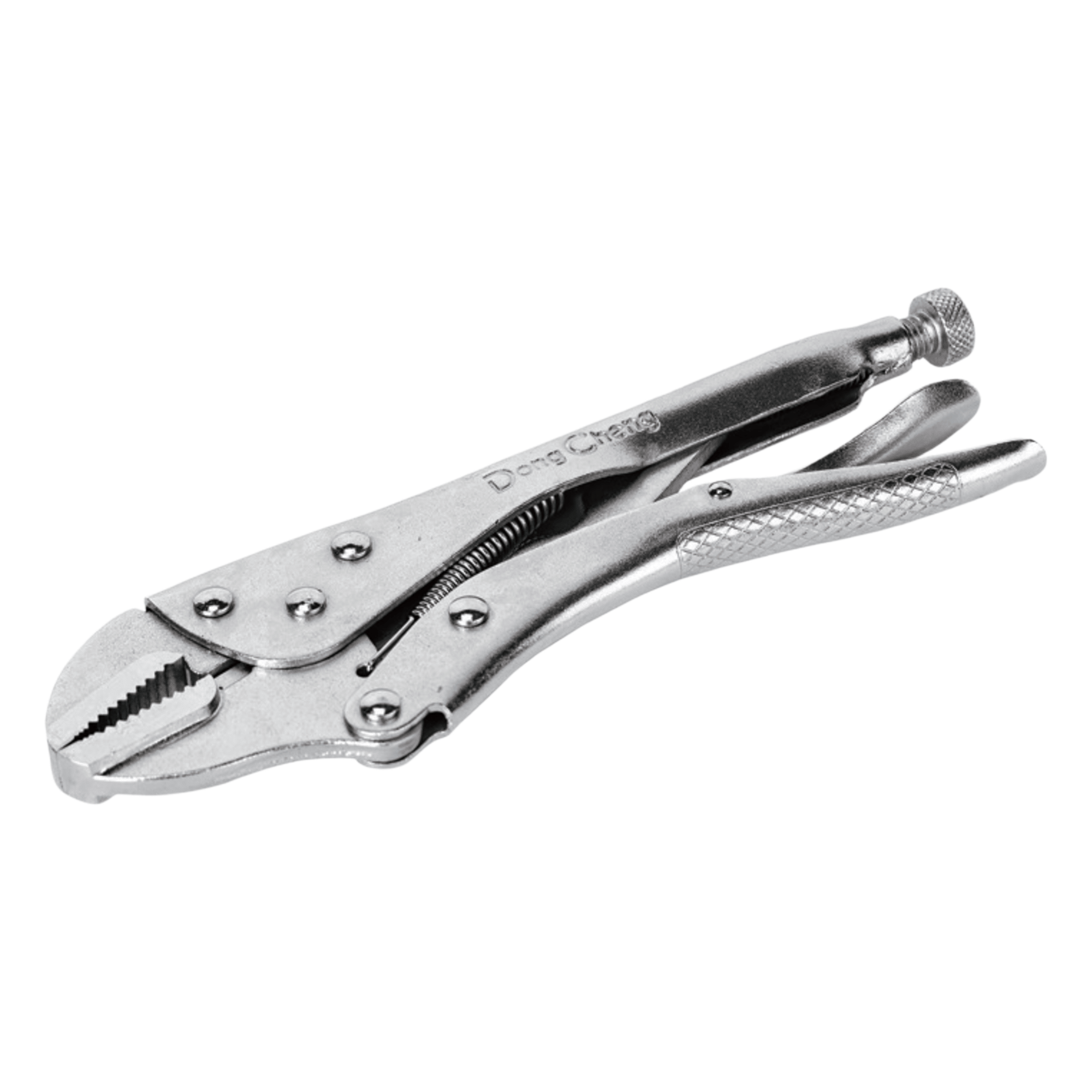 Pinza Perra Ajustable de Mordaza Recta 10” — DONGCHENG · SKU D071604