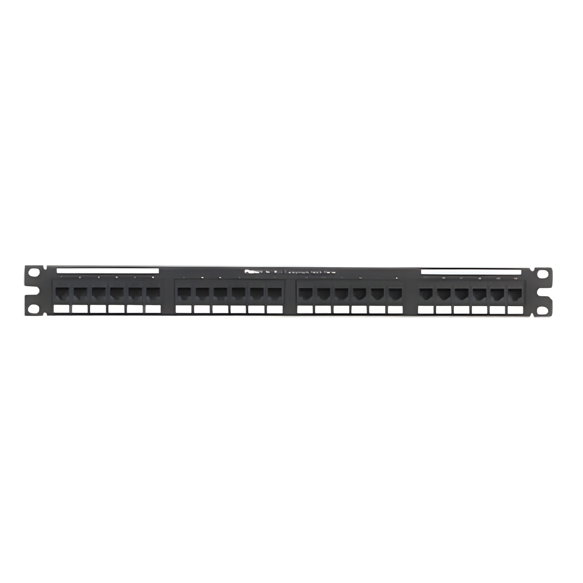 Panel de Parcheo de Impacto 110, Plano, Categoría 6, de 24 Puertos, 1UR — PANDUIT · SKU NK6PPG24Y