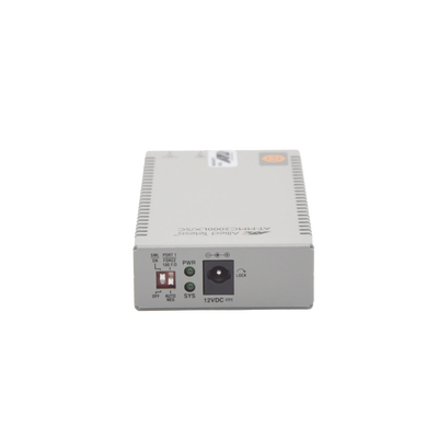 Convertidor de medios Gigabit Ethernet a fibra óptica, conector SC, monomodo (SMF), versión TAA (Trade Agreement Act), 10 Km