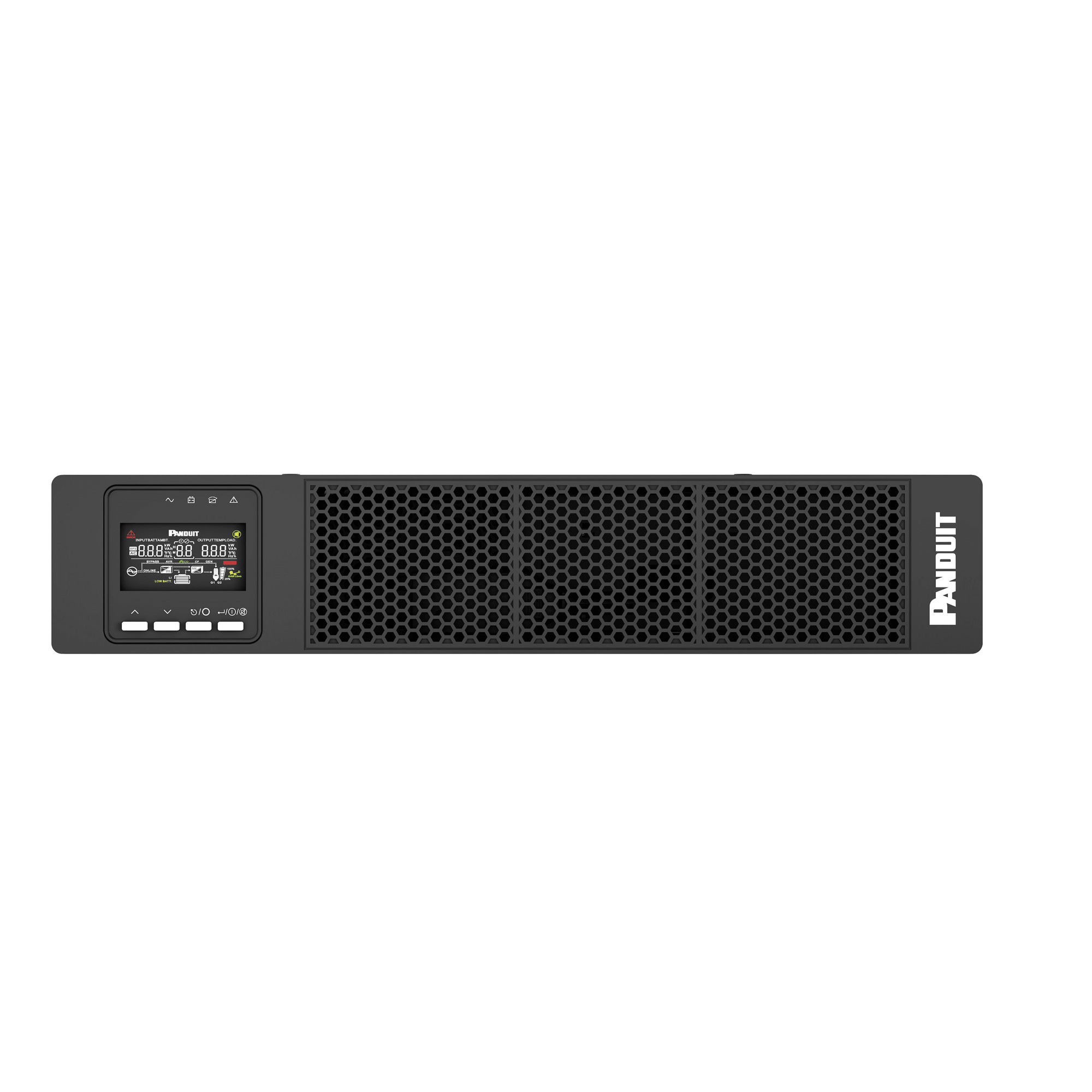 UPS Rack / 1500 VA / 1350 W / Línea Interactiva / Onda Senoidal Pura / LiFePO4 / 2 UR / 6 Tomas NEMA 5-15R — PANDUIT · SKU U02N11L