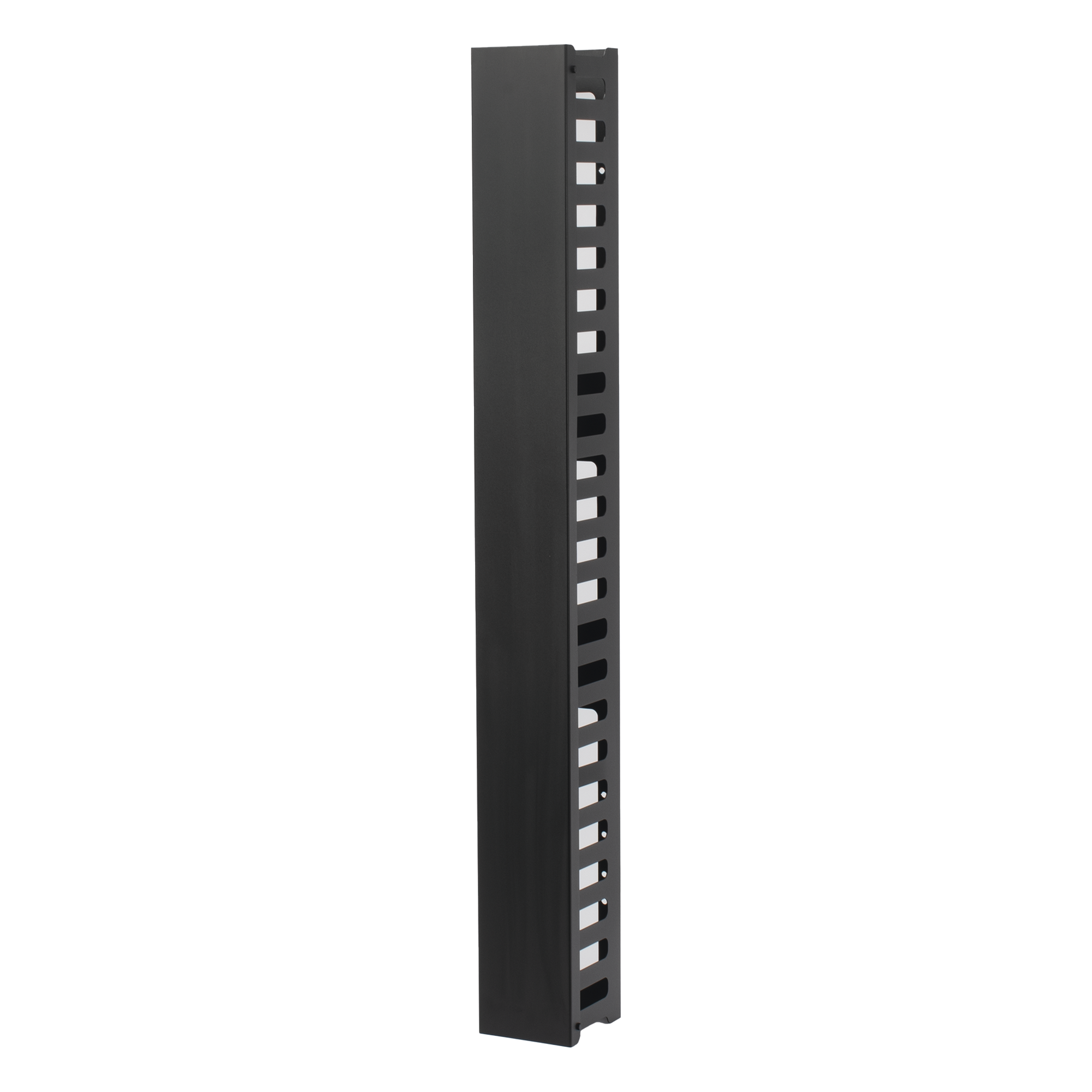 Organizador de Cable Vertical de 24 Unidades Rack Sencillo, Compatible con Racks Serie EIRL y EIQR — LINKEDPRO BY EPCOM · SKU LPVM24U
