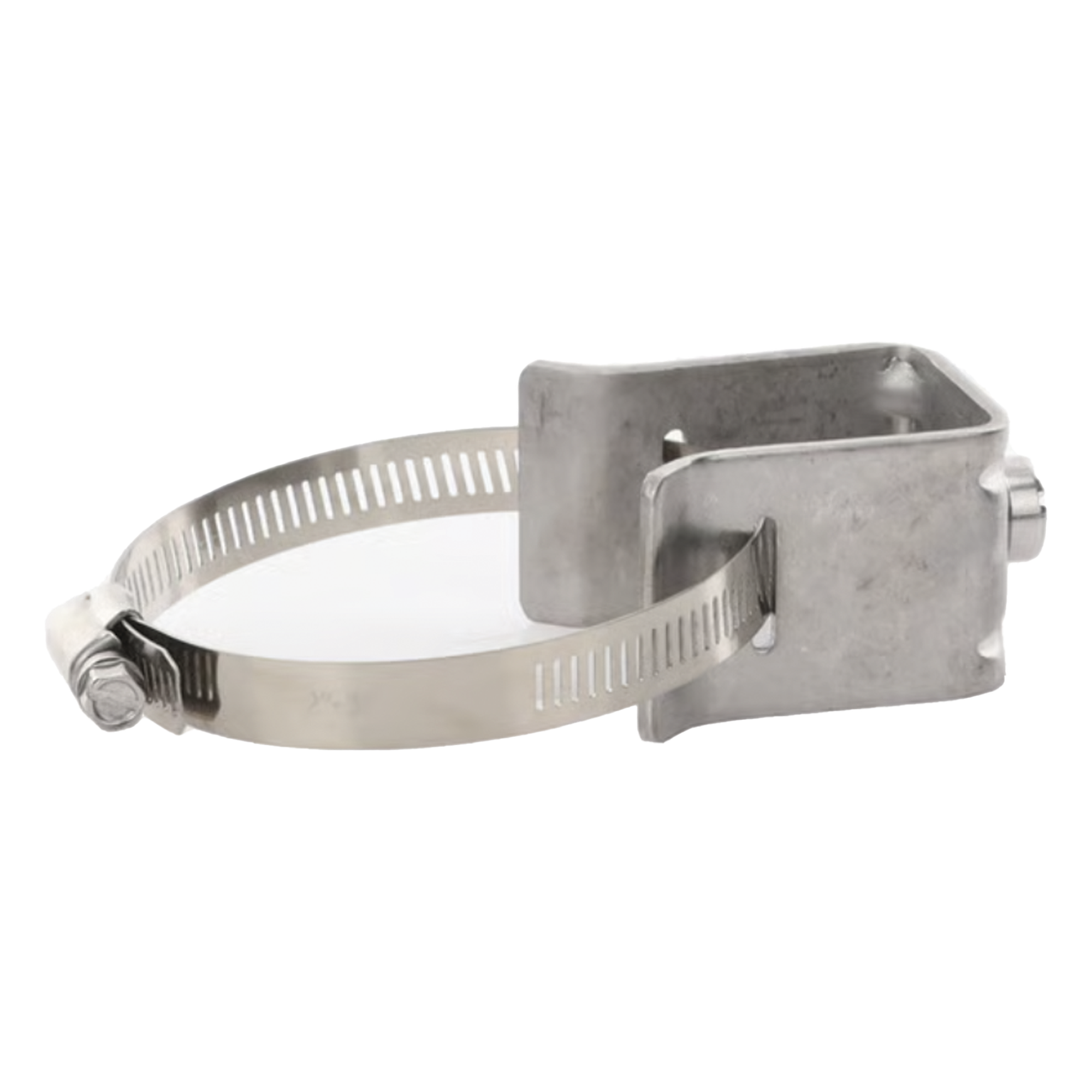 Adaptador Para Separación y Sujeción Con Orificio Roscado de 3/8" y Abrazadera de 2 a 3" Kit de 10 Piezas — SYSCOM TOWERS · SKU SOA-382-030