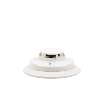 Detector Fotoeléctrico de Humo de 2 Hilos con Sensor de Temperatura a 57° C, Serie i3
