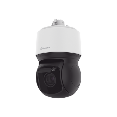 Cámara PTZ IP antivandálica 4K / 30x Zoom Óptico / IR 200m / Exterior IP66 / NEMA4X / Auto tracking / H.265 & WiseStream / Wiper incluido