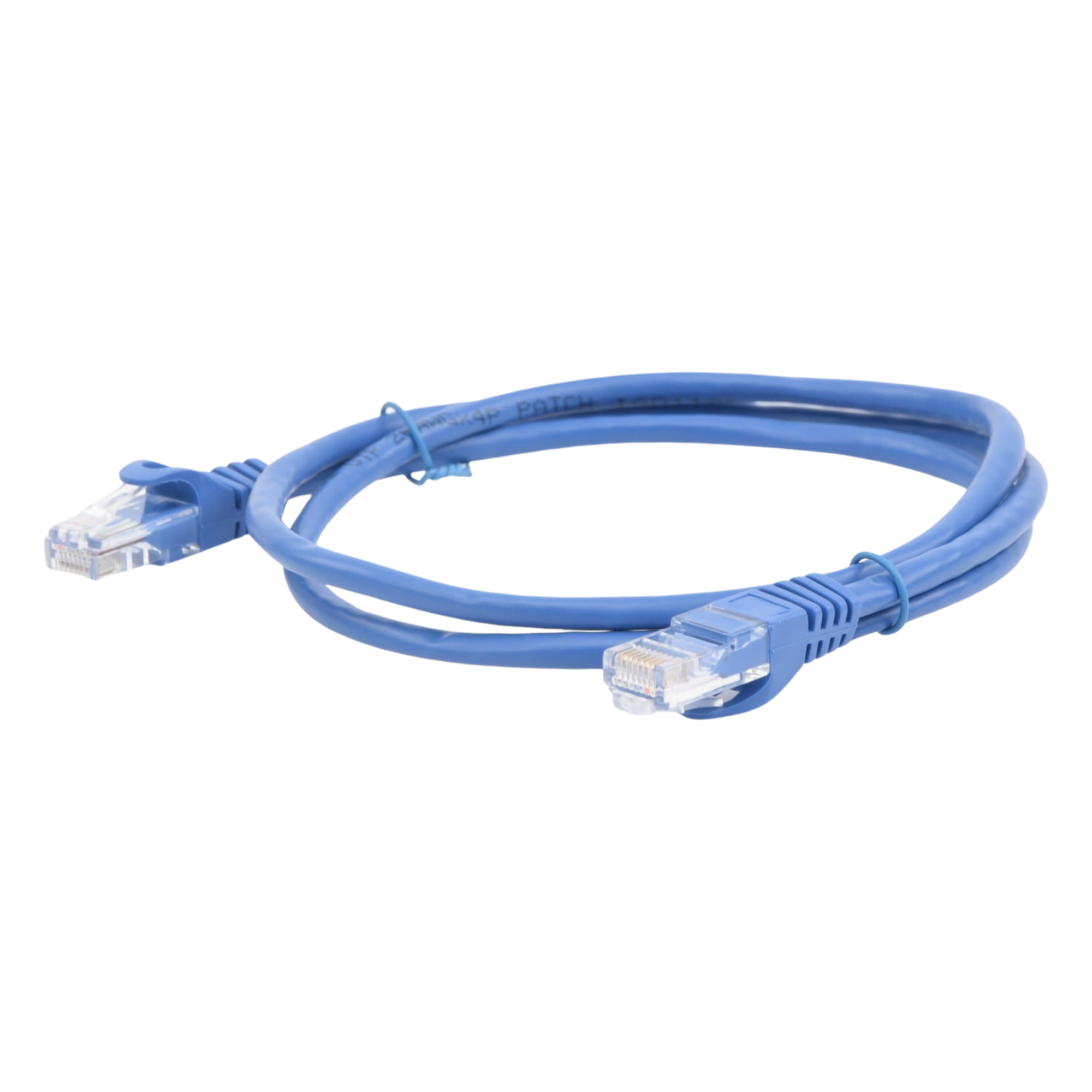 Cable de Parcheo UTP Cat5e - 1 Metro (3.28 Pies) - Azul