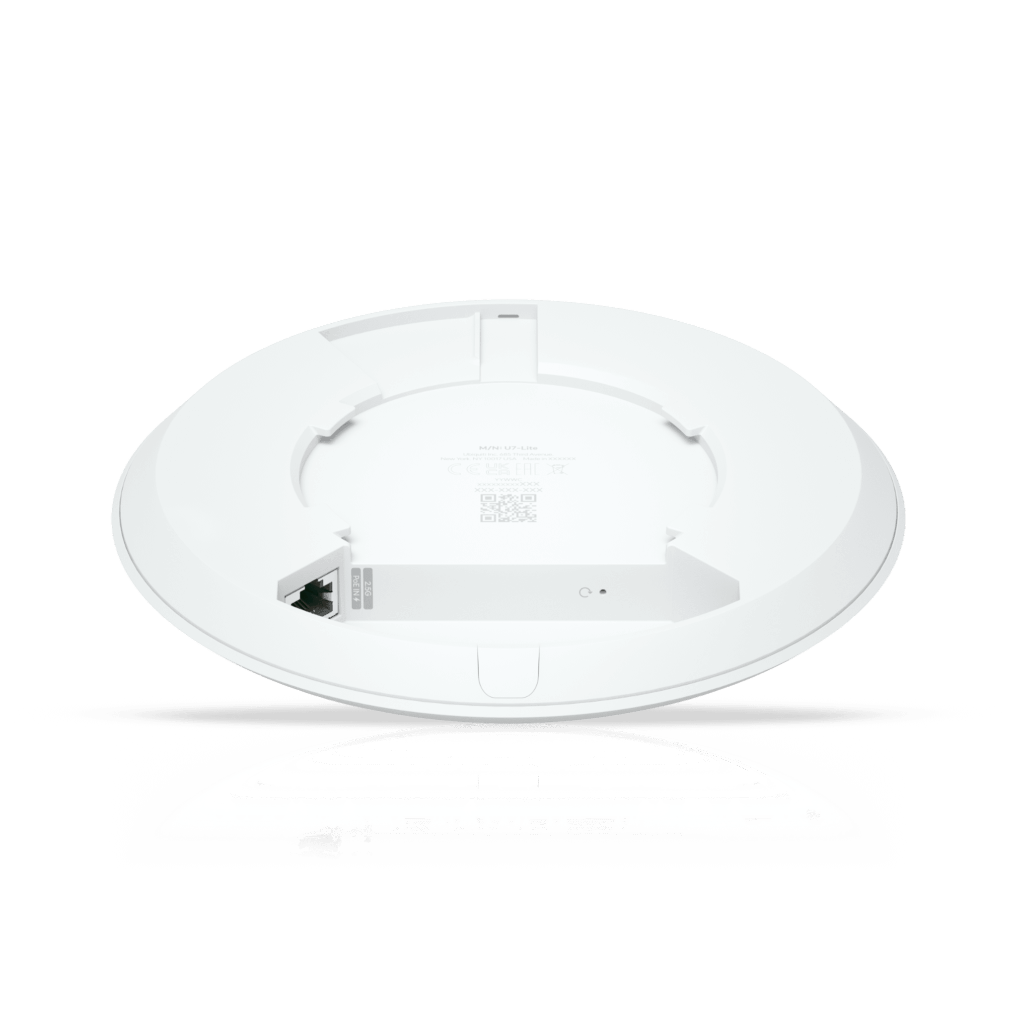 U7 Lite Wi-Fi 7 Doble Banda para Interiores con Cobertura de Hasta 115 m² y Soporte para Hasta 200 Usuarios