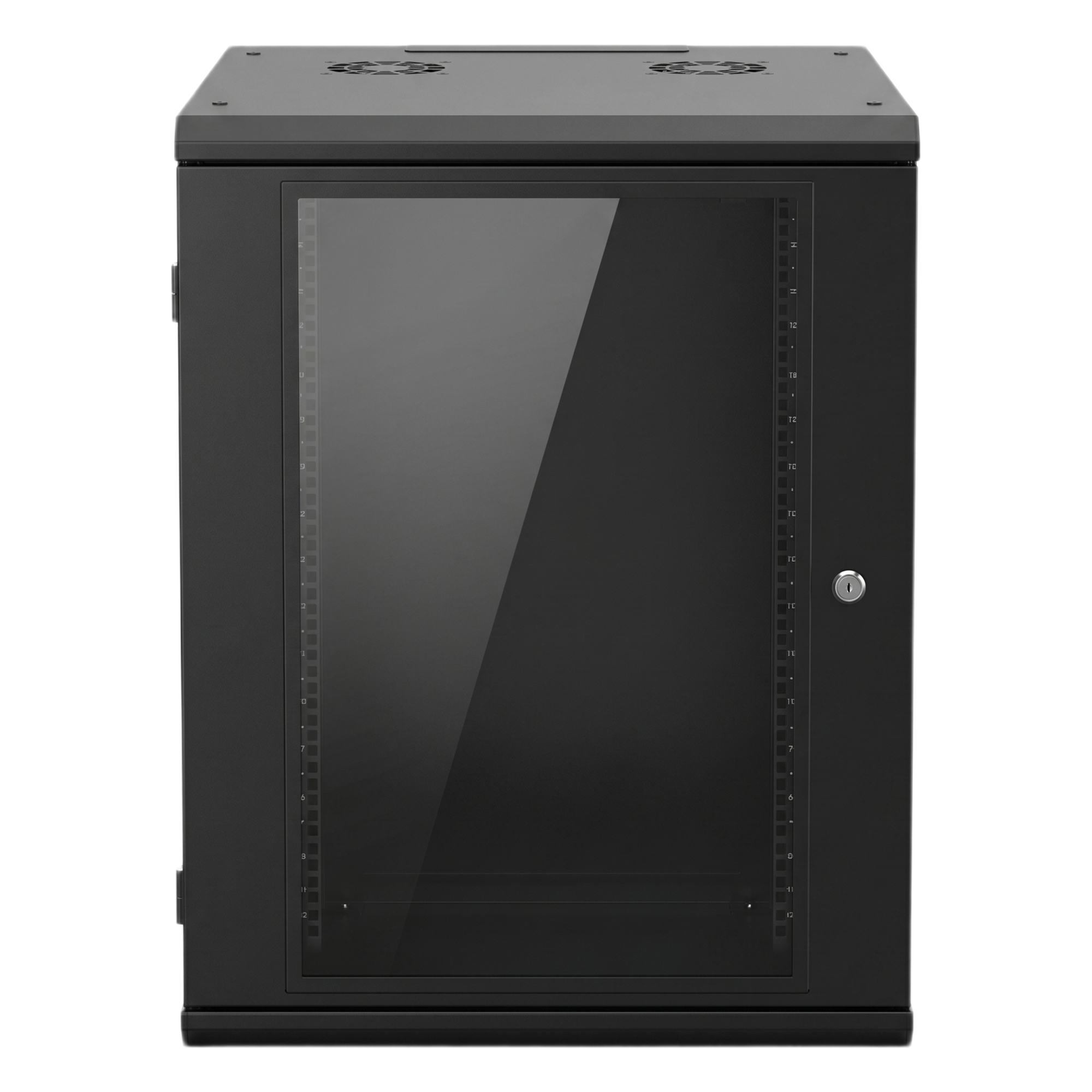 Gabinete de Pared 16U de 635 mm de Profundidad, Rack de 19 in en Acero Reforzado: Compacto y Resistente para Soluciones Profesionales — LINKEDPRO · SKU SR-19-16-GN3G
