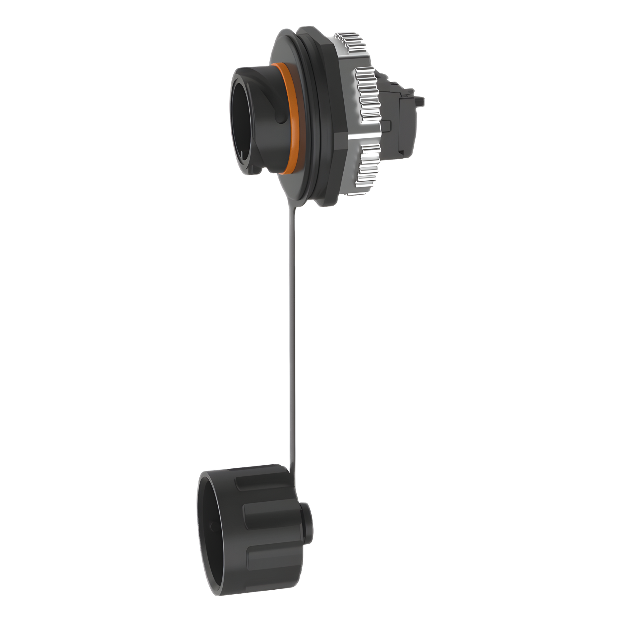 Conector Jack RJ45 de Uso Industrial Estilo TG, Categoría 6A, Con Tapa Protectora, Protección IP67 — PANDUIT · SKU IAEBH6X