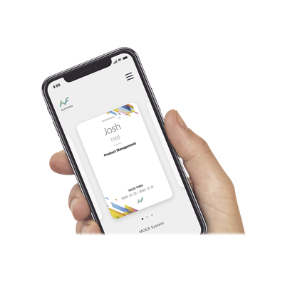 Tarjeta Virtual  / para uso con su SMARTPHONE / compatible con todos los lectores SUPREMA que soporten Bluetooth · SKU MOBILEACCESSCREDIT