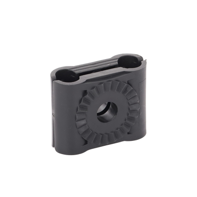 Paquete de 10 Sujetadores Plasticos Para Cable Coaxial de 3/8"