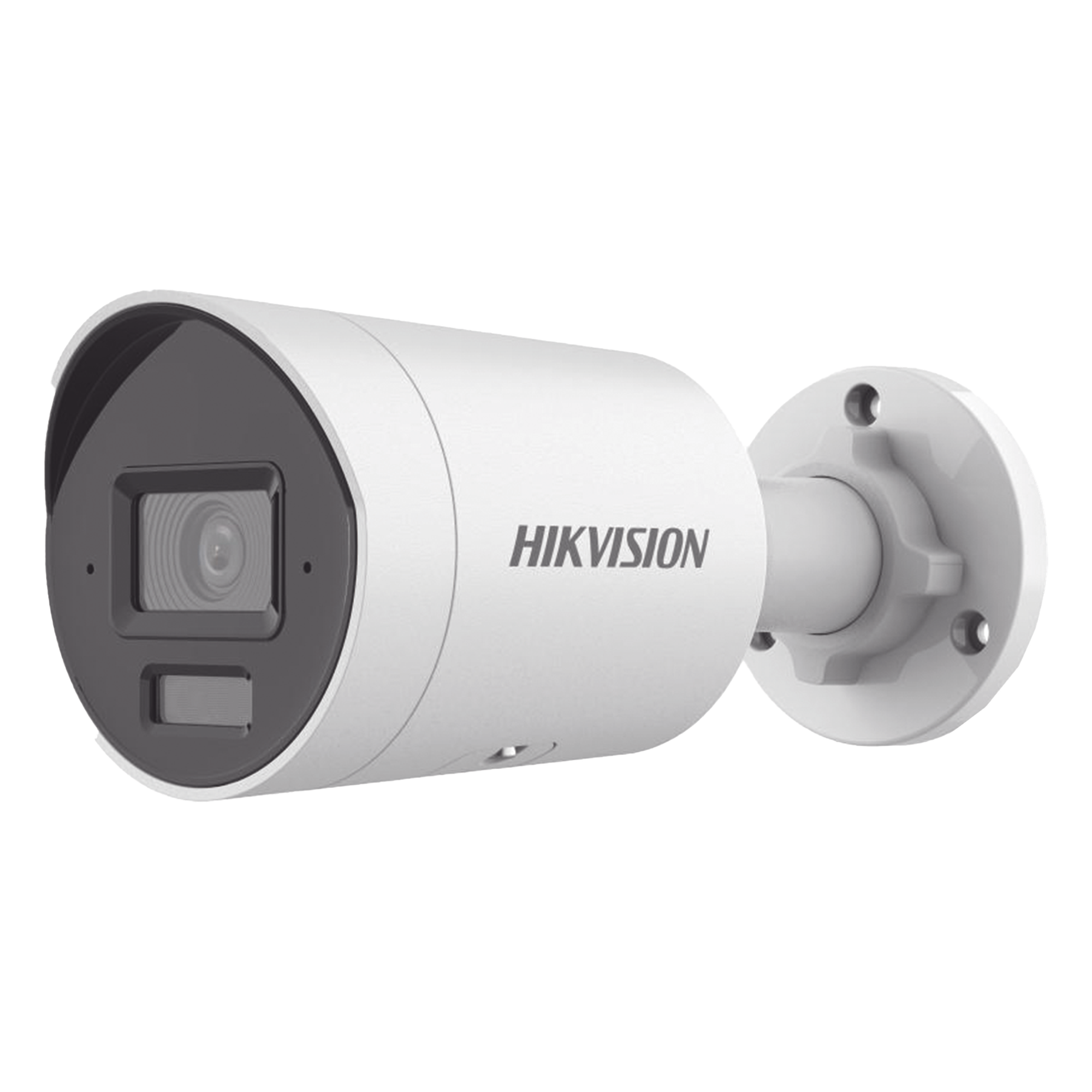 [Dual Light + 2 Micrófonos Integrados] Bala IP 2 Megapixel / Lente 2.8 mm / 40 mts Luz Blanca + 40 mts IR / ACUSENSE / Exterior IP67 / WDR 120 dB / PoE / Micro SD / Metal / ACUSEEK — HIKVISION · SKU DS-2CD2023G2-LI2U