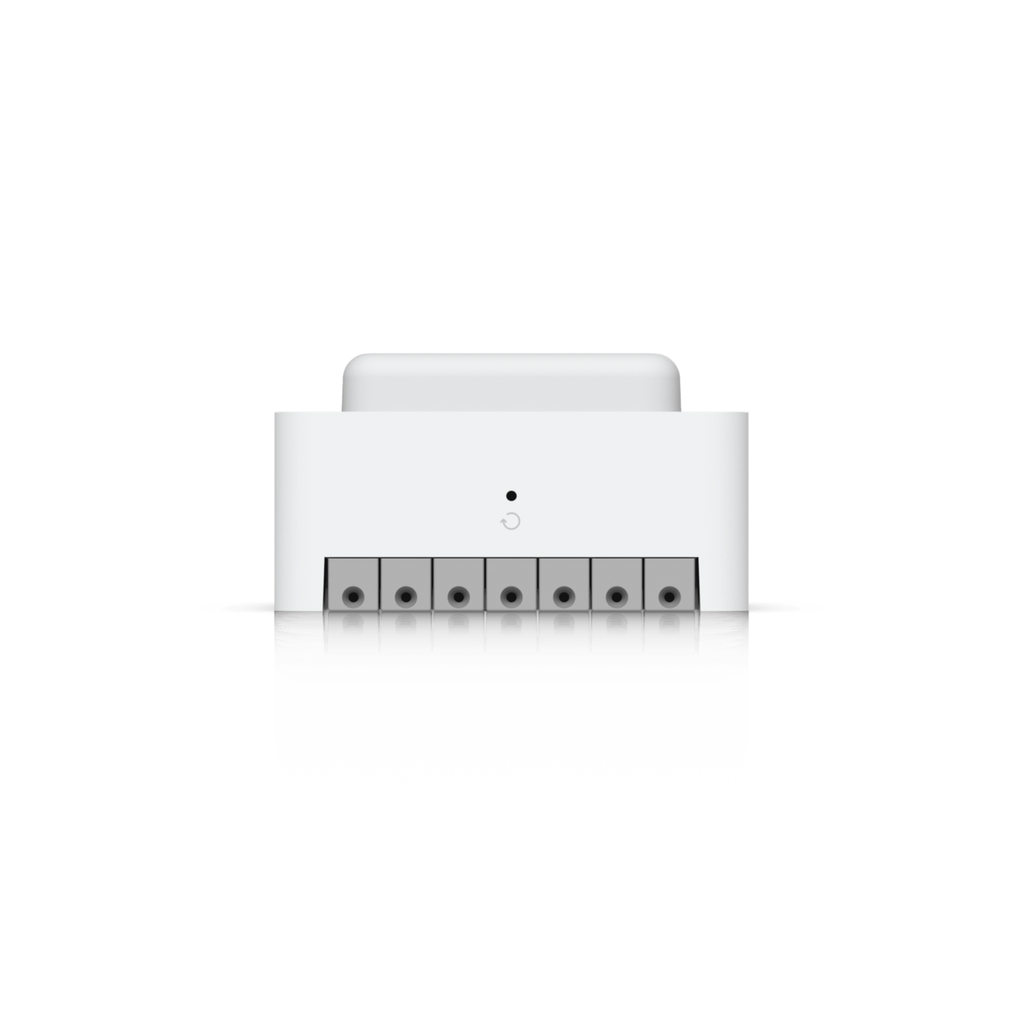 Centro de Control de Acceso Compacto Ubiquiti UniFi / Terminal de Bloqueo 12V / Entradas Adicionales Sensor y Botón / Alimentación PoE++ / Conexión para Dos Lectores o Cámaras / Uso Interior