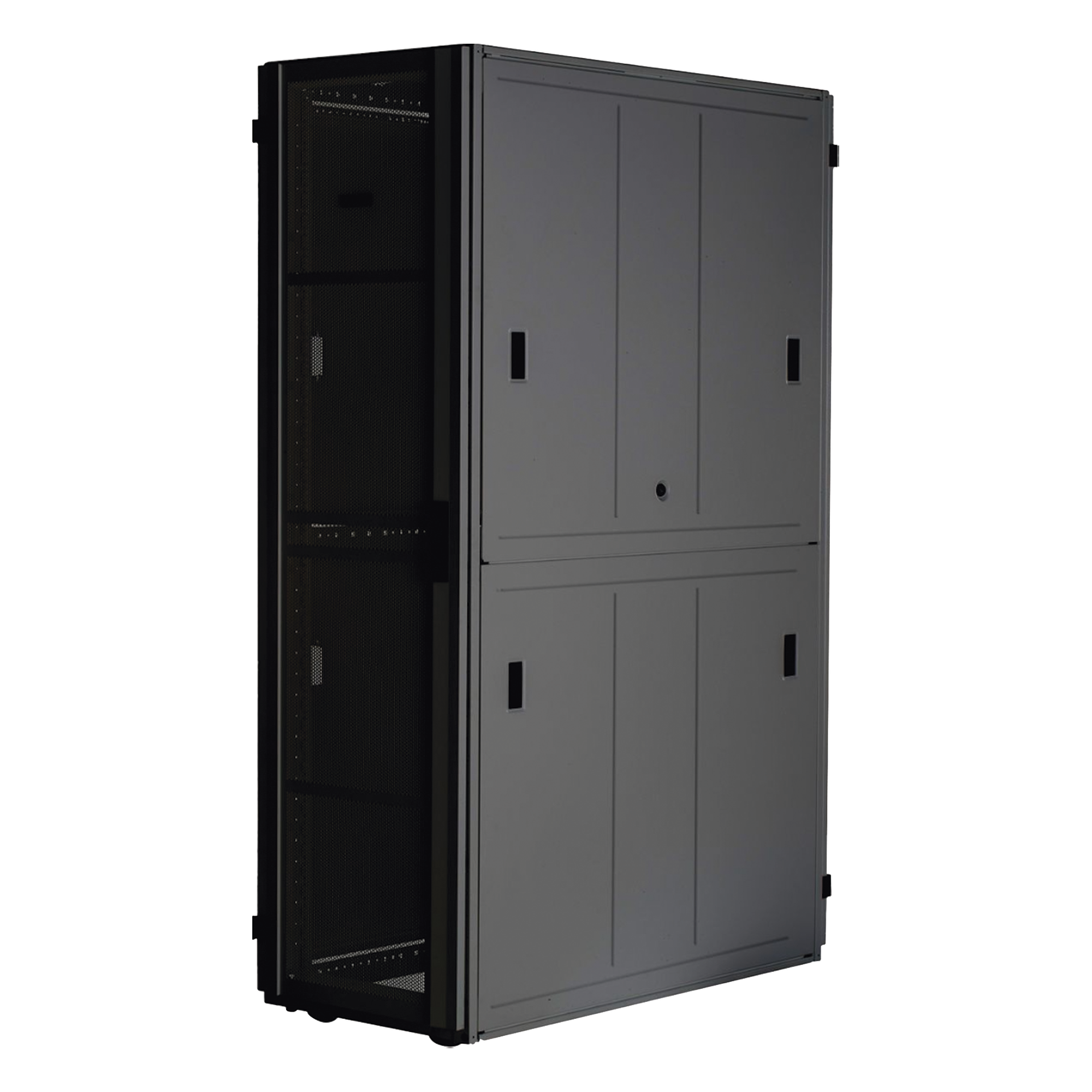 Gabinete FlexFusion™ XGL (Light) para Centros de Datos, 42 UR, 800 mm de Ancho, 1200 mm de Profundidad, Fabricado en Acero, Color Negro — PANDUIT · SKU XGL84222B