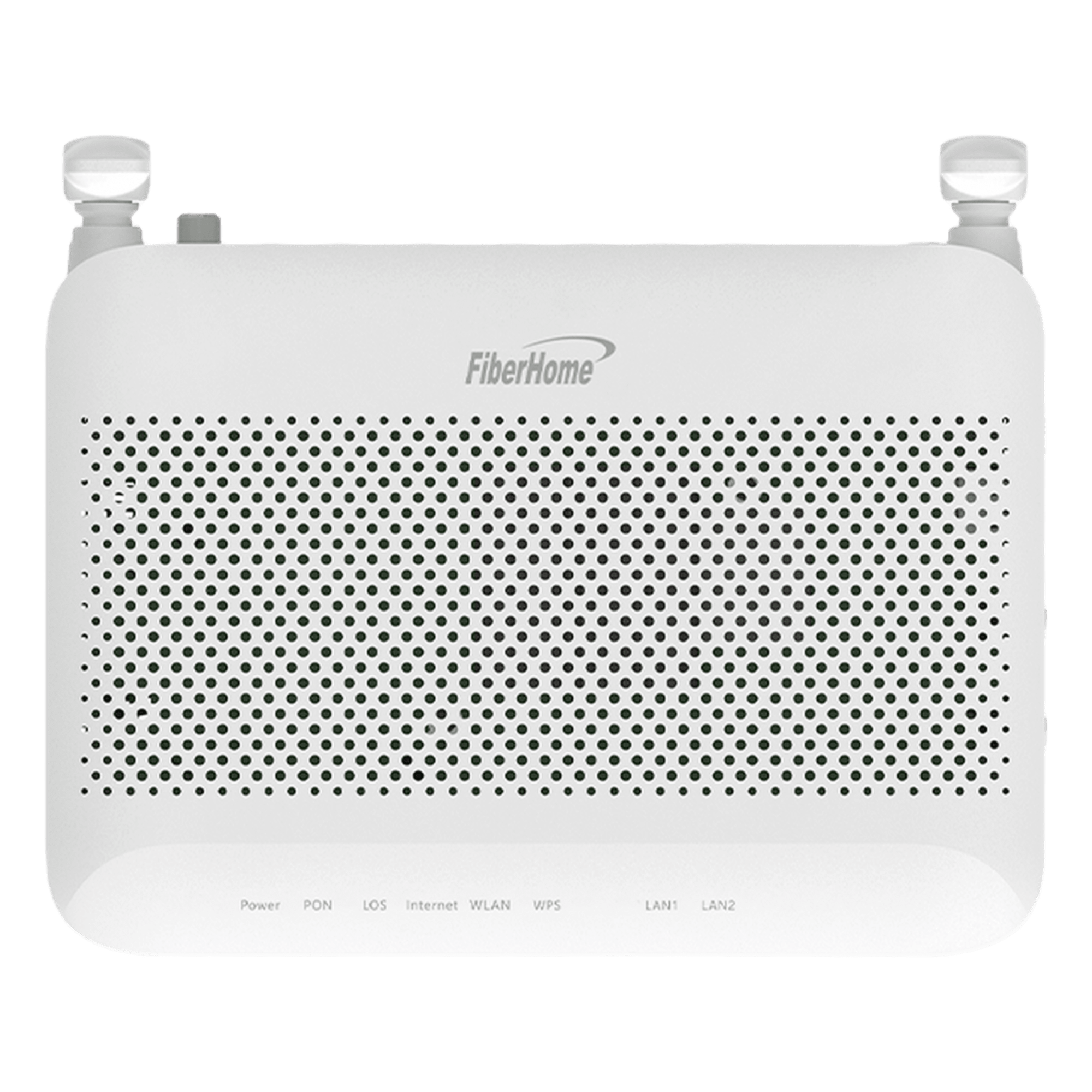 ONU GPON WiFi (2.4/5 GHz), 2 antenas de 5 dBi, Compatible con OLT de Terceros, MIMO 2x2, 2 Puertos Gigabit, conector SC/UPC, (Gestión WAN desde la Interfaz de la ONU) — FIBERHOME · SKU HG6045D1