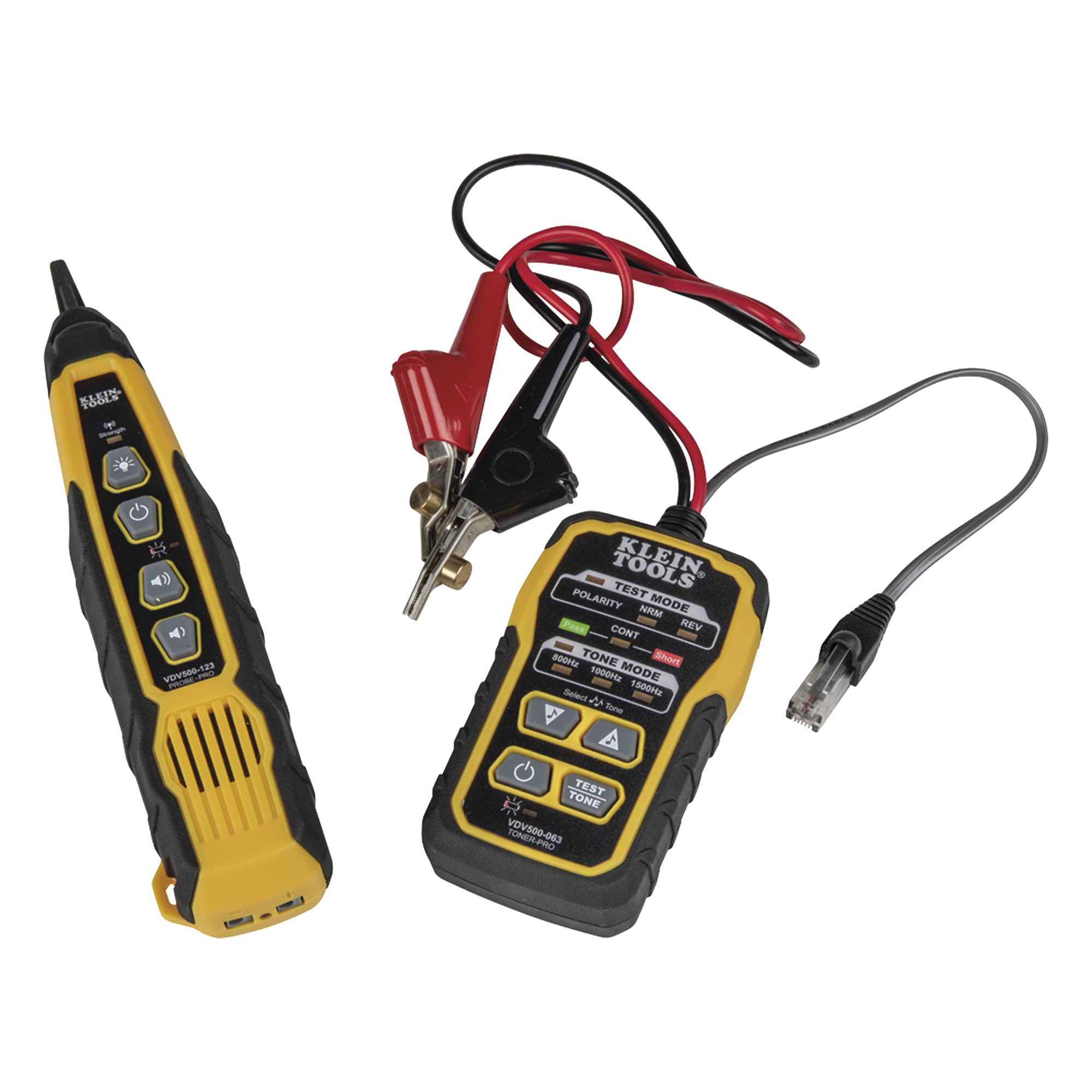 Kit de Generador de Tono y  Sonda de Rastreo para Cableado (RJ11/RJ45). Incluye  Bolsa de Protección. — KLEIN TOOLS · SKU VDV500-820
