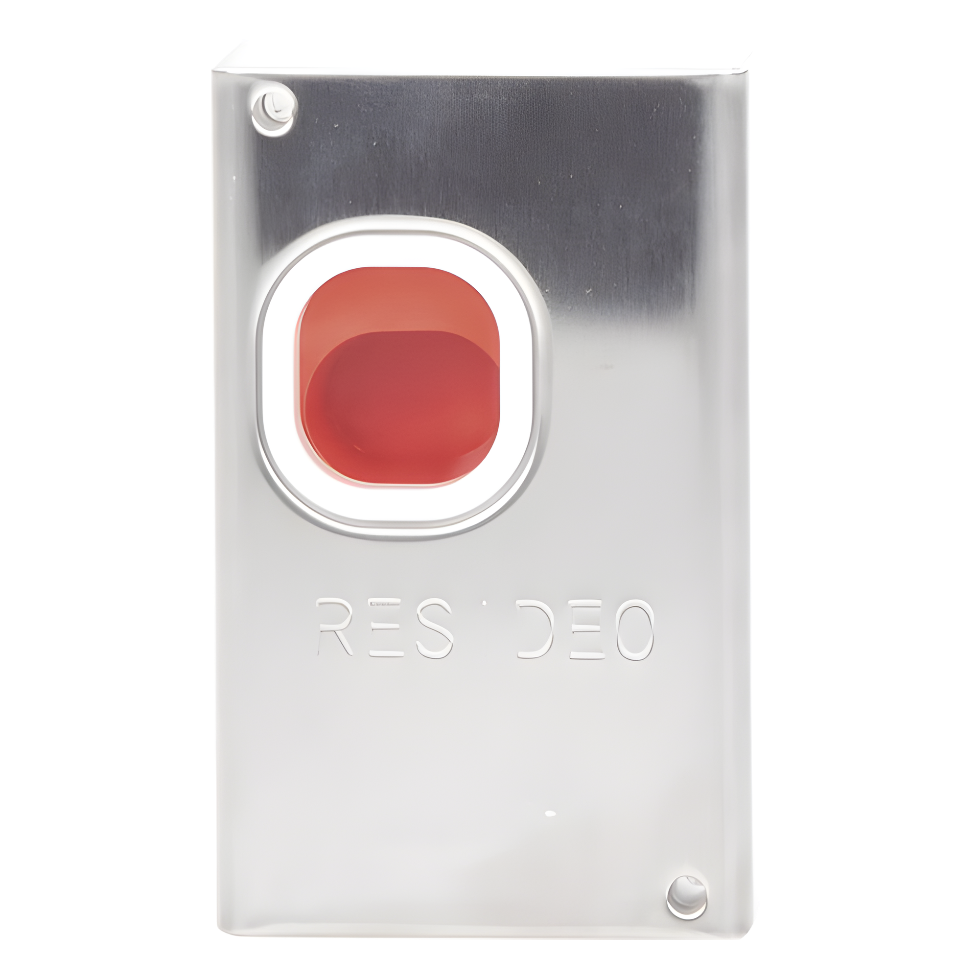 Interruptor de atraco silencioso con cubierta de acero inoxidable y restablecimiento con llave — HONEYWELL HOME RESIDEO · SKU 269R