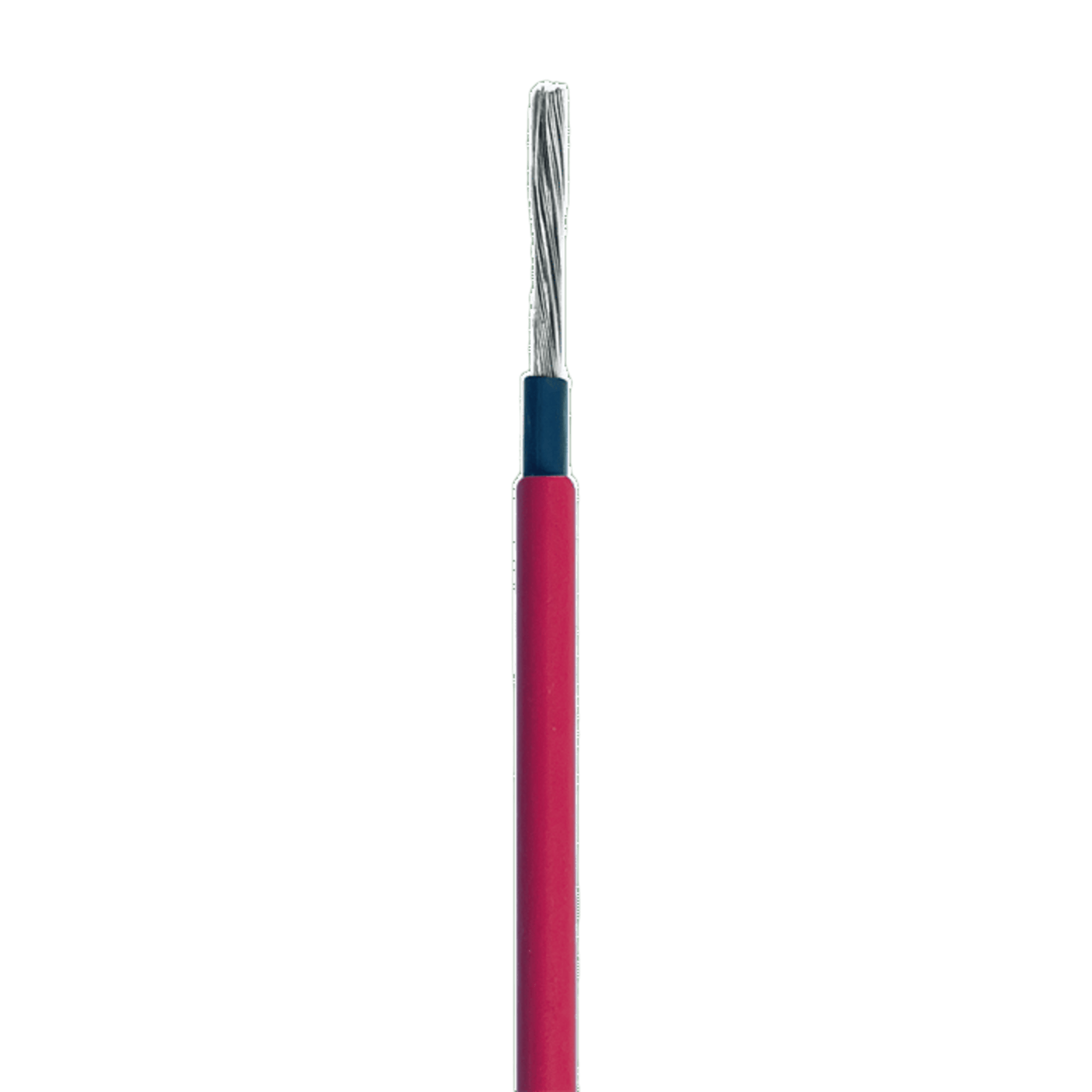 Cable Fotovoltaico Rojo / Cobre Estañado / 6 mm² (10 AWG) / 2000V / Rollo 25m / UL 4703 y TUV — EPCOM POWERLINE · SKU CBLUT10R/25