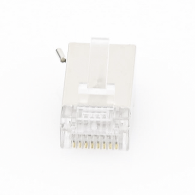 Conector RJ45 para Cable FTP/STP Categoría 5E - Blindado con Pin a Tierra