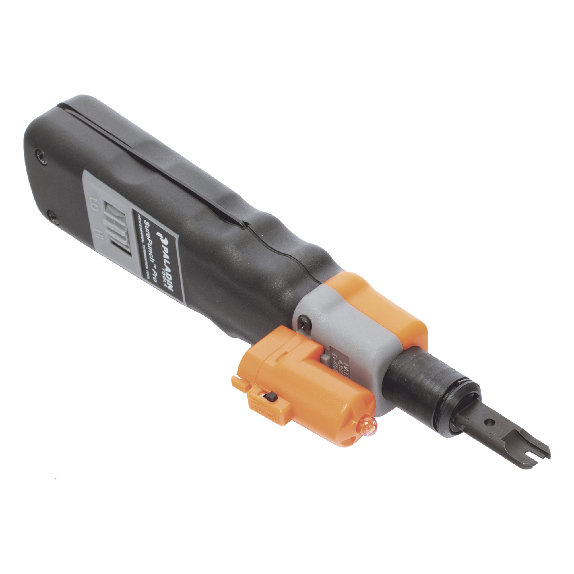 Herramienta de Impacto Punchdown para Terminación de Conectores Estilo 110 con Luz LED — TEMPO · SKU PA3596