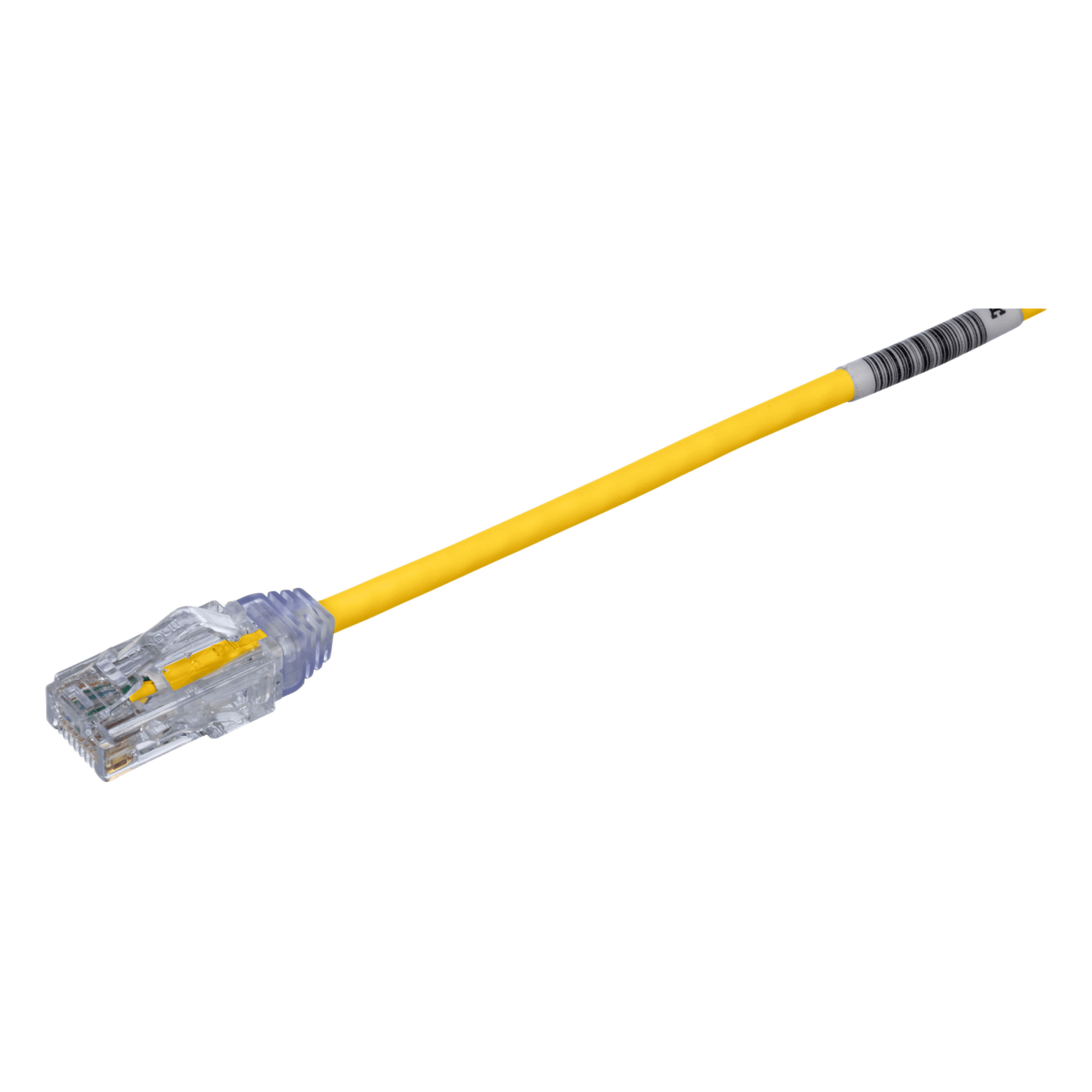 Cable de Parcheo UTP / Cat6 / 28AWG Diámetro Reducido / 20 cm (0.66 ft) / CM/LSZH / PoE IEEE 802.3bt — PANDUIT · SKU UTP28SP0.2MYL