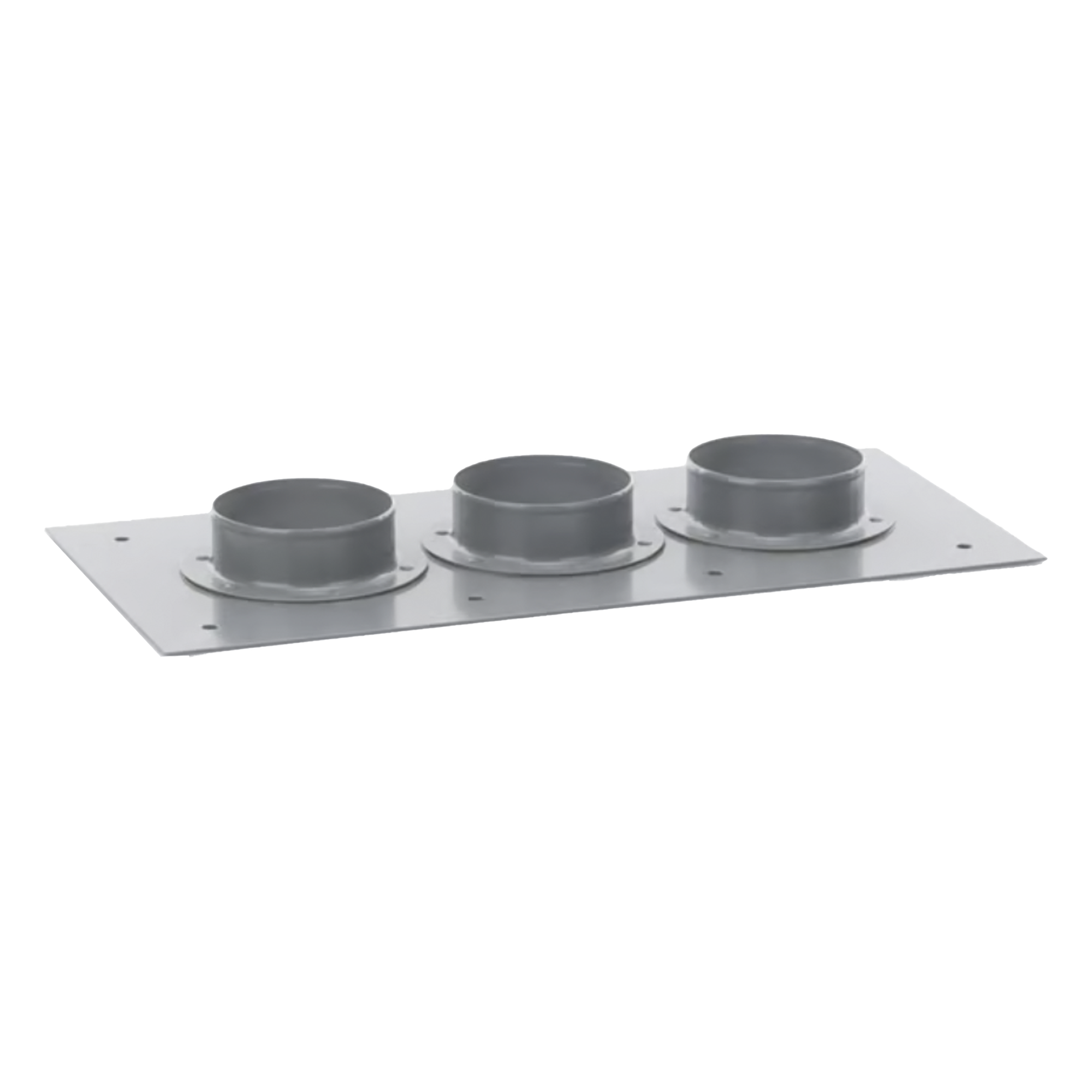 Placa Pasamuros con Capacidad de 3 Botas de 4 — SYSCOM TOWERS · SKU STEP413
