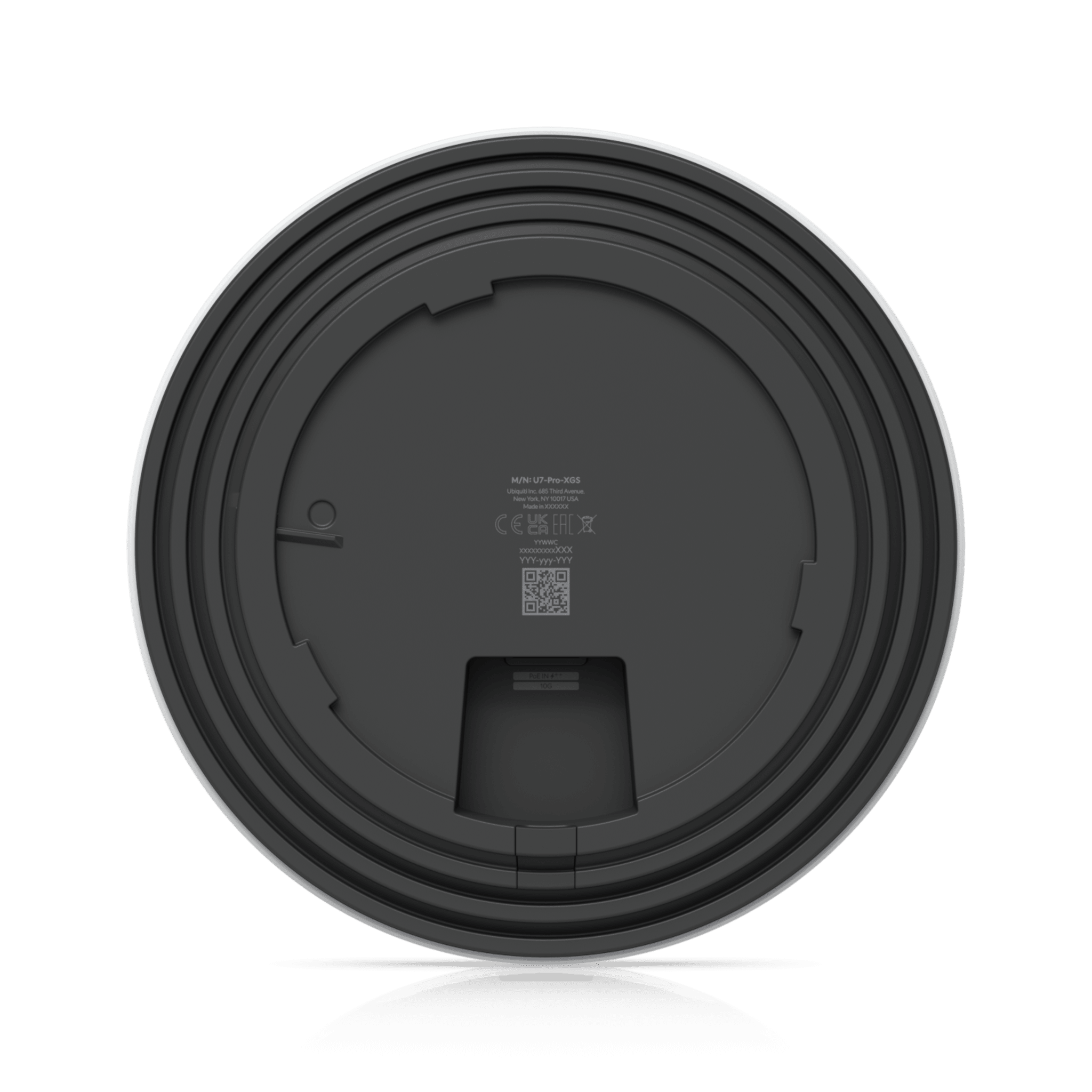 U7 Pro XGS – Punto de Acceso WiFi 7 Tri-Banda para Interiores con Soporte 6 GHz, Radio de Escaneo Espectral Dedicado, Cobertura de hasta 160 m², Capacidad para 500 Usuarios y Puerto Multi-Gig 10/5/2.5/1 GbE
