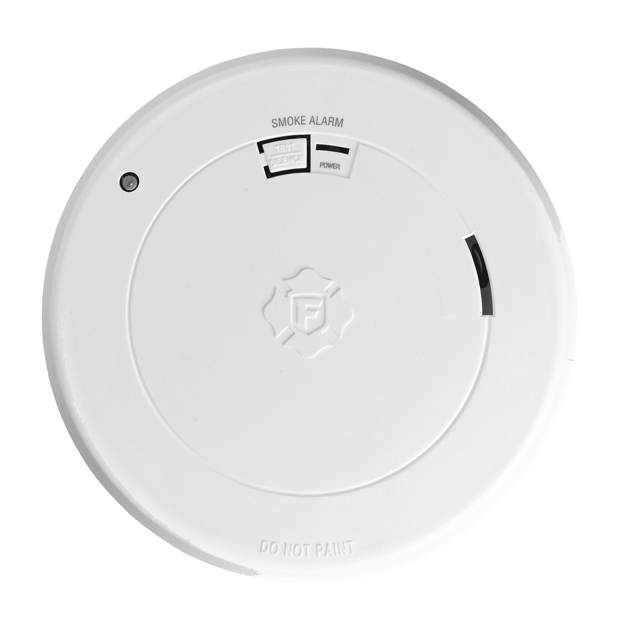 Alarma de Humo First Alert SM210L / Sensor Fotoelectrico / Batería de Litio Sellada de 10 Años / Luz de Seguridad / Rango de Temperatura 4.4°C a 37.8°C/ Cumple UL217, CSFM, NFPA 72, NFPA 101, ICC — FIRST ALERT · SKU 1046747