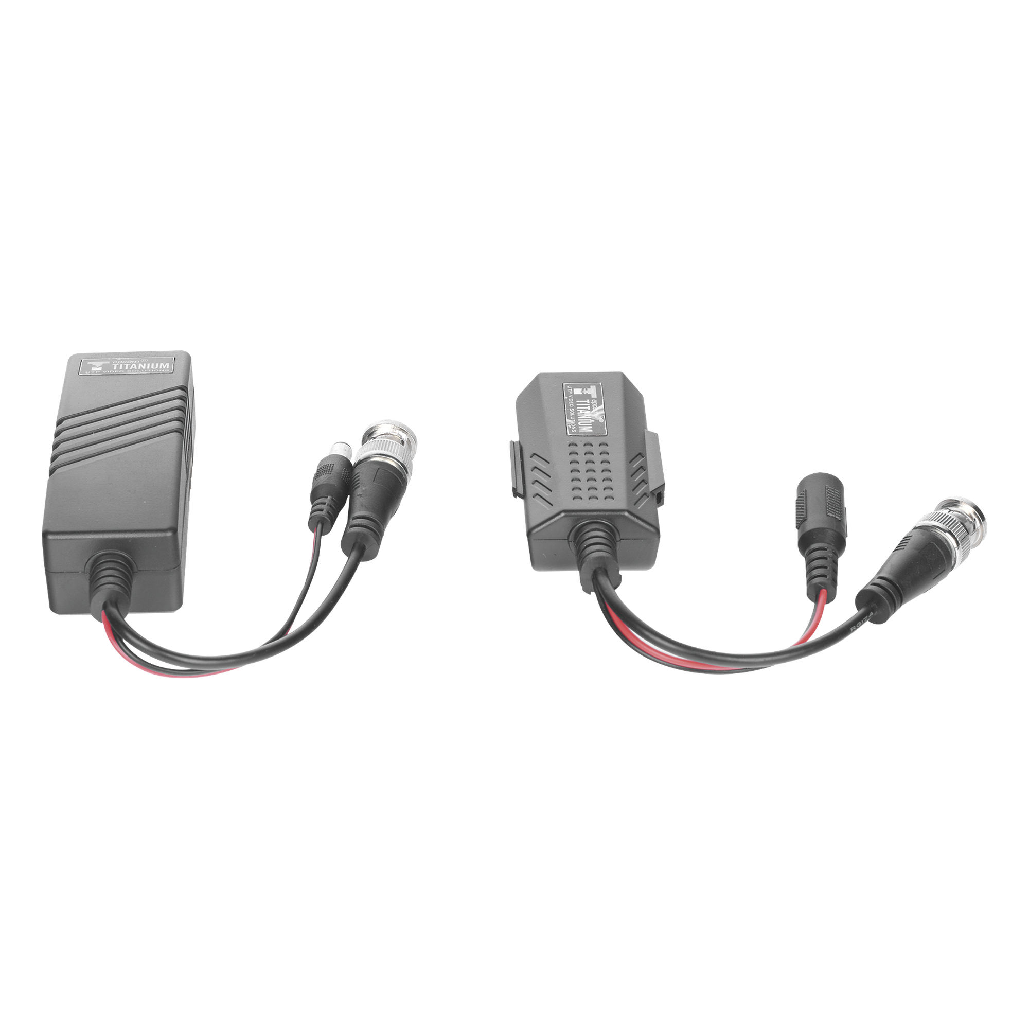 Kit de transceptores activos TURBO HD. Convierte 36/24 Vcc a 12 Vcc regulados, a través de cable UTP Cat5e / 6. Transmision de 200 m (Revisar tabla de resoluciones )