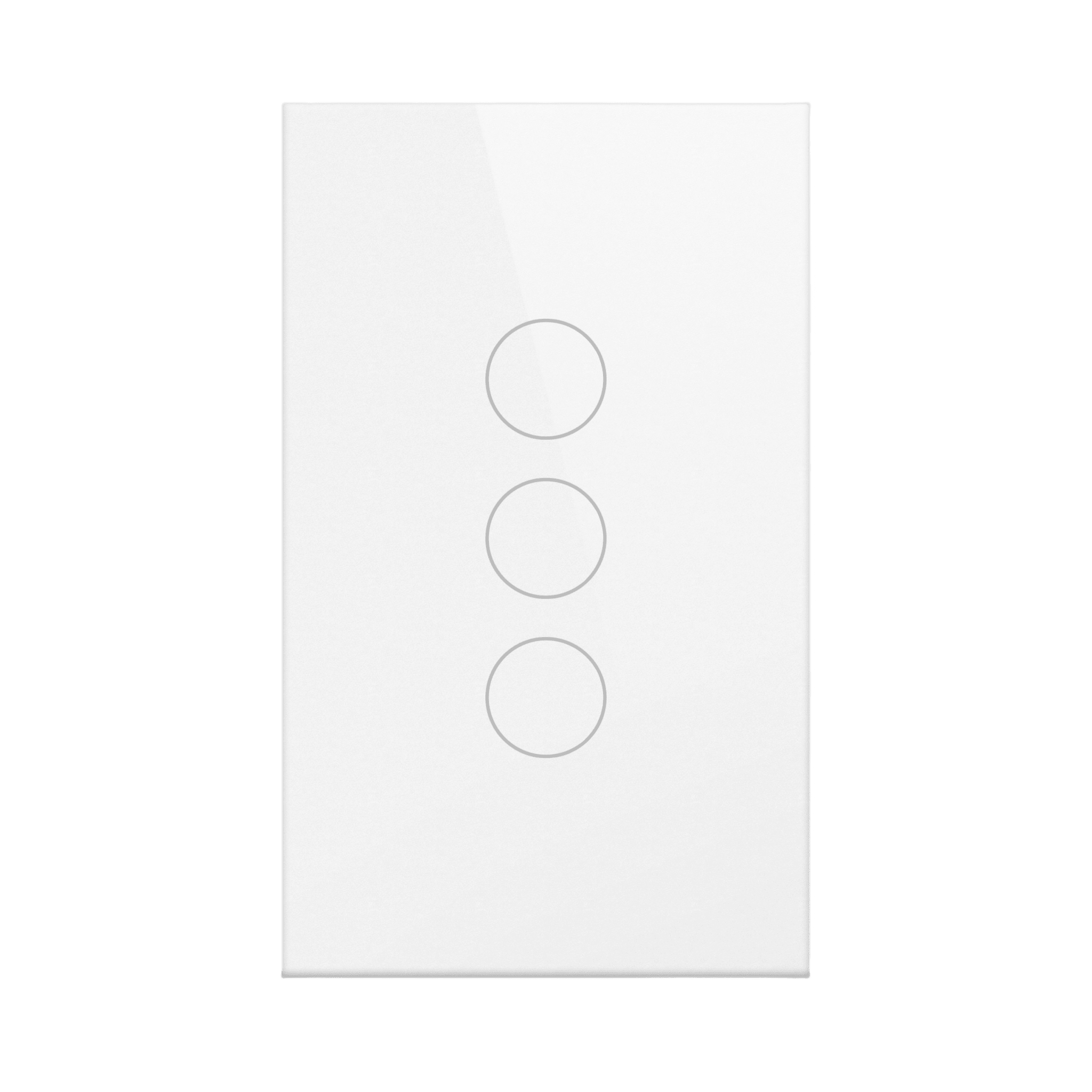 (Wifi) Apagador switch inalámbrico WIFI, control de 3 regresos de carga, 110V
