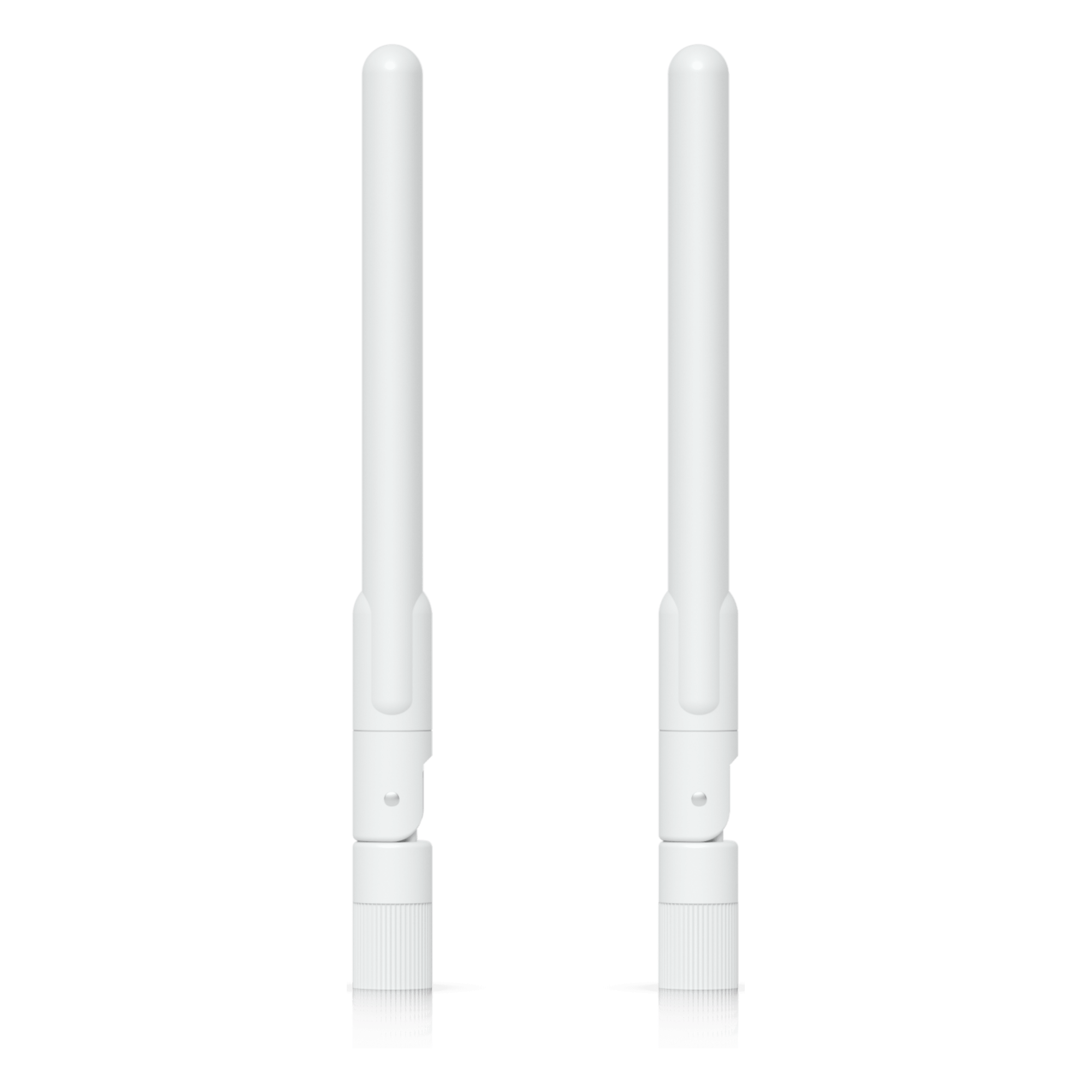 Par de Antenas Omnidireccionales / Doble Banda / 2.4 GHz 3 dBi / 5 GHz 4 dBi / IPX6 / 6.1 x 0.6 x 0.6 pulgadas