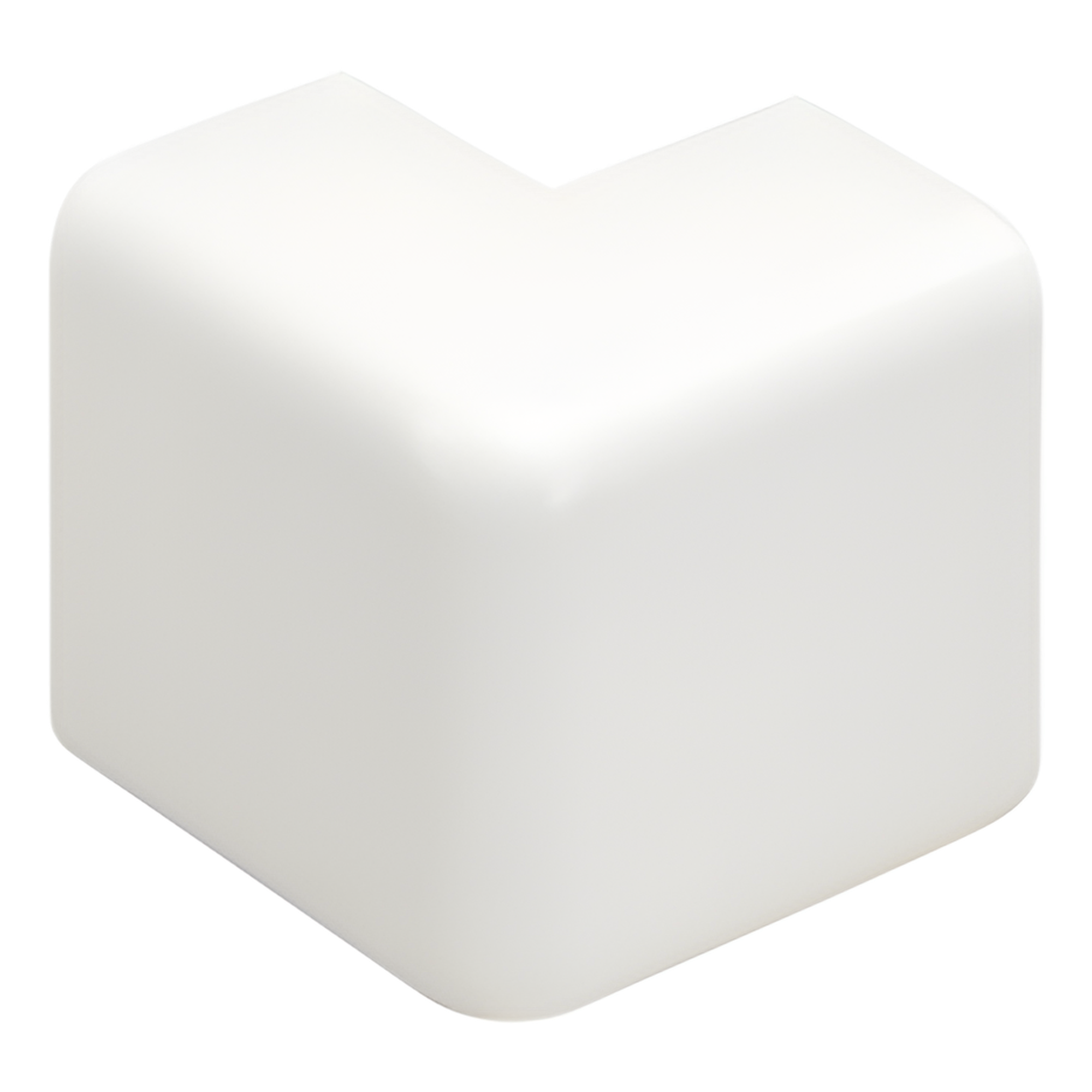 Esquinero exterior, para uso con canaleta LD3, material ABS, Color Blanco Mate — PANDUIT · SKU OCF3IW-E