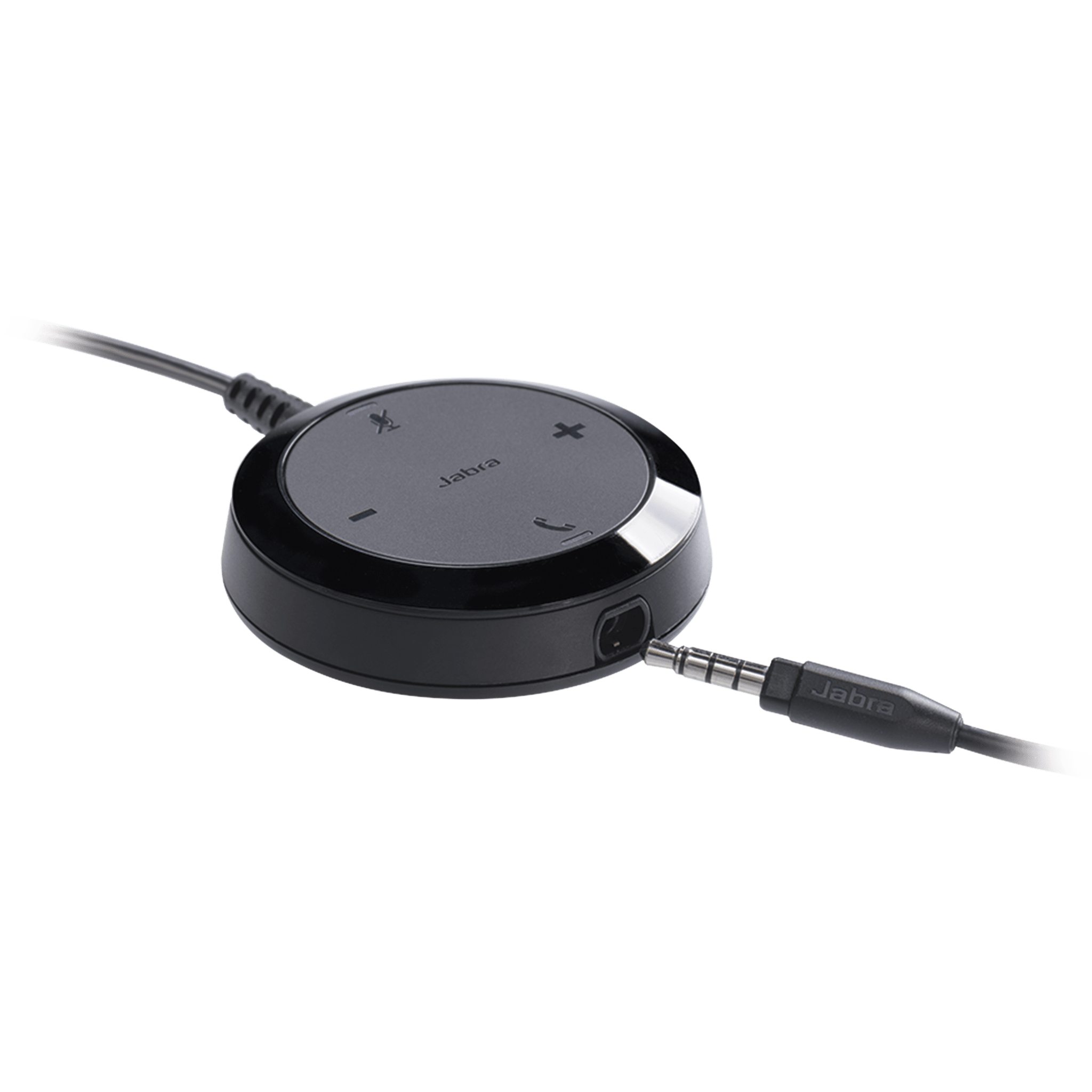 Jabra Evolve 30 II Duo con conexión USB C/A y 3.5mm, micrófono con cancelación de ruido y controlador en el cable con botones e indicadores LED (5399-829-369))