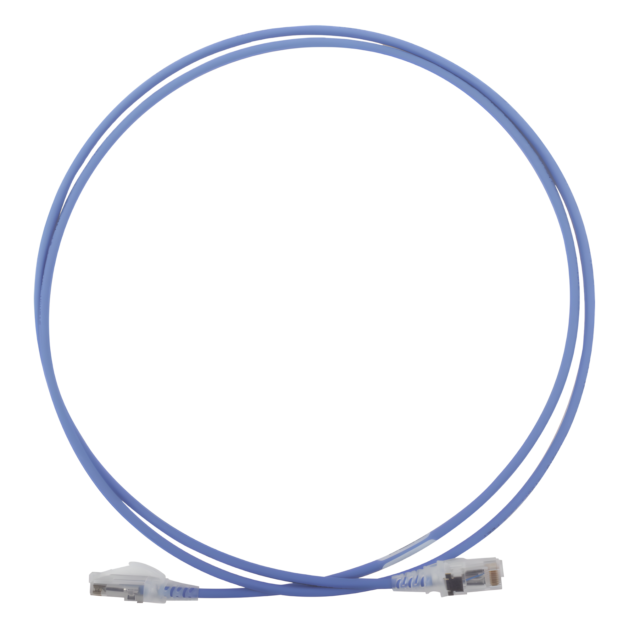 Patch Cord MC6 Modular Cat6 UTP, CM/LS0H, 1.52 Metros (5 Pies), Color Azul, Diámetro Reducido (28AWG) — SIEMON · SKU MC6-05-0628
