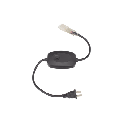 Adaptador de corriente con control de funciones manual, para manguerea Neón LED RGB JUML-5050-03.