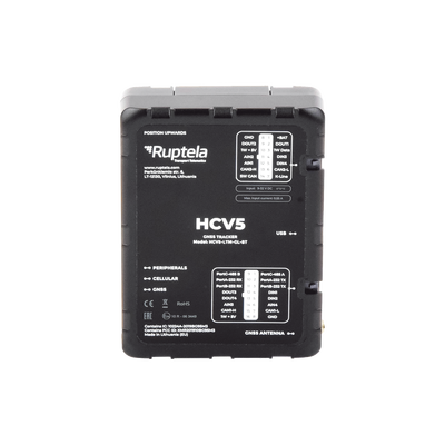 Localizador 4G LTE Obtenga información de la computadora del vehiculo lectura CAN, OBD y LCV / Sensores Bluetooth / Vehiculos ligeros / Vehiculos pesados / RS485 / RS232 / Análogico / RFID