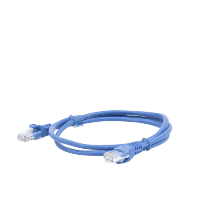 Cable de Parcheo UTP Cat5e - 1 Metro (3.28 Pies) - Azul