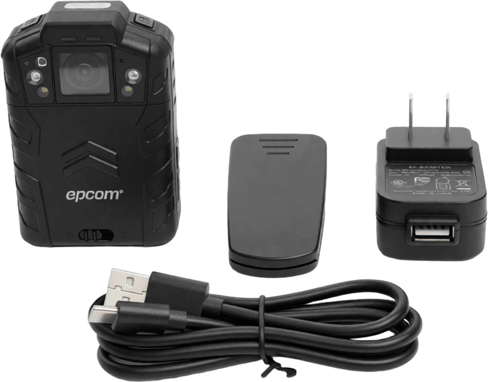 Body Camera para Seguridad / Hasta 48 Megapixeles / Video HD 4 Megapixel / Descarga de Video Automática / GPS Interconstruido / Pantalla LCD