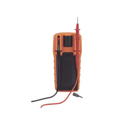 Multímetro Digital con Selección Manual Rango 600V CAT III con Protección de Alerta LED del Cable de Prueba