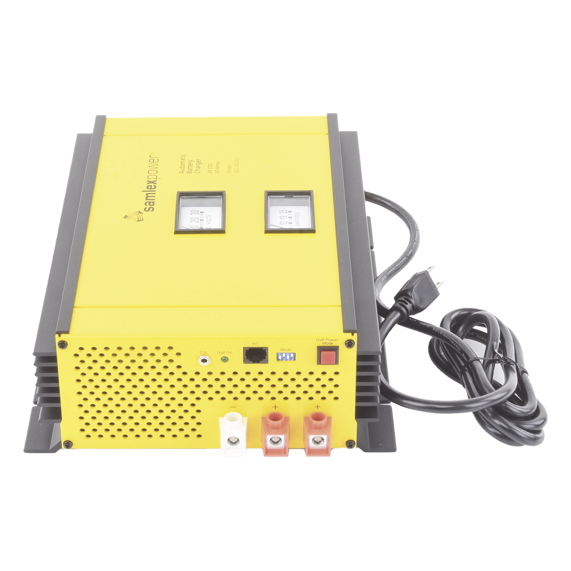 Cargador de Baterías de Plomo Ácido 24 Volts, 25 A / Bancos de 200 a 300 Ah