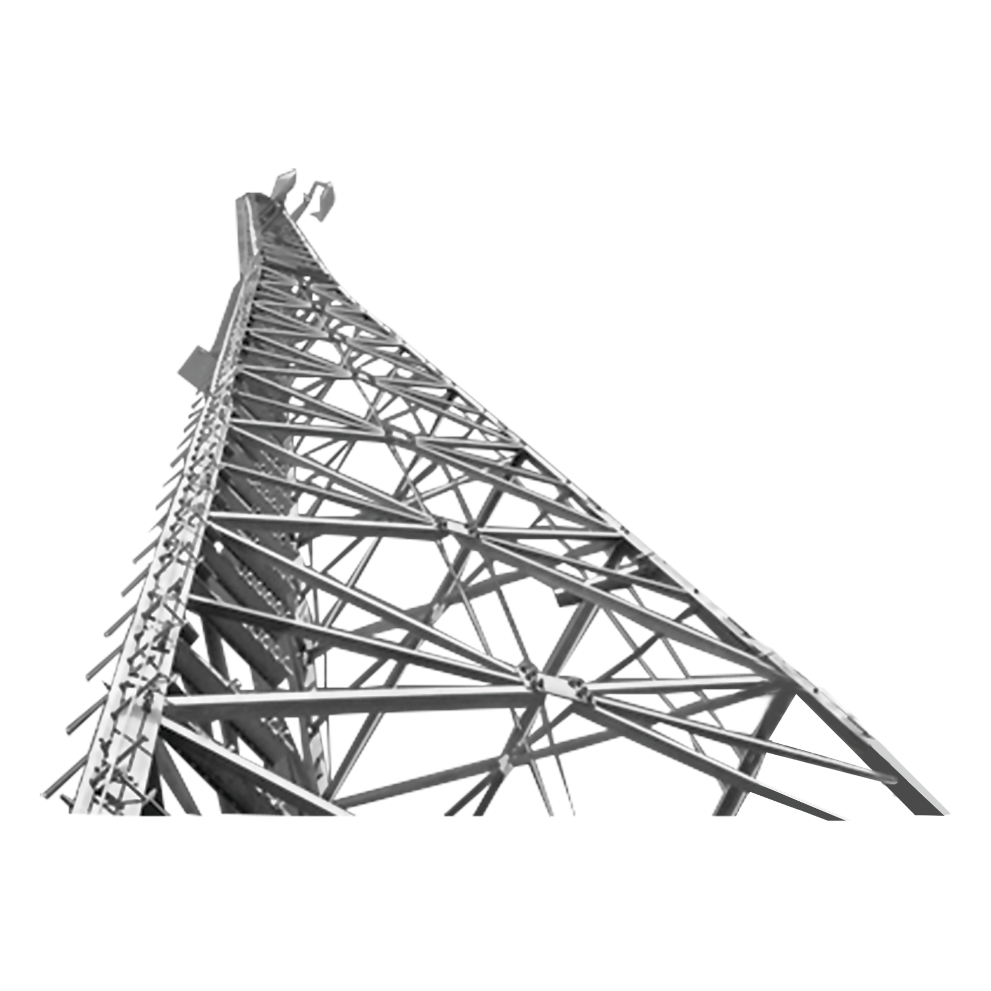 Torre Autosoportada. 60ft (18.28m) SuperTitan S100 Galvanizada (incluye anclaje) — Trylon · SKU TRY-ST-60-S100