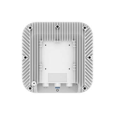 Punto de Acceso Mesh Wi-Fi 6 Industrial para Exterior Omnidireccional 5.95Gbps, MU-MIMO 4x4, 360°, Filtros Anti Interferencia y Auto Optimización con IA, puerto eth 2.5G y SFP