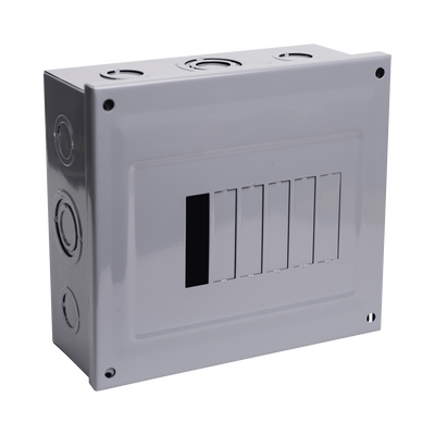 Centro de Carga para Sobreponer, 06 Polos, 60 A, 1 Fase 3 Hilos, 120/240 V AC, 60Hz — CHINT · SKU C2Q06S