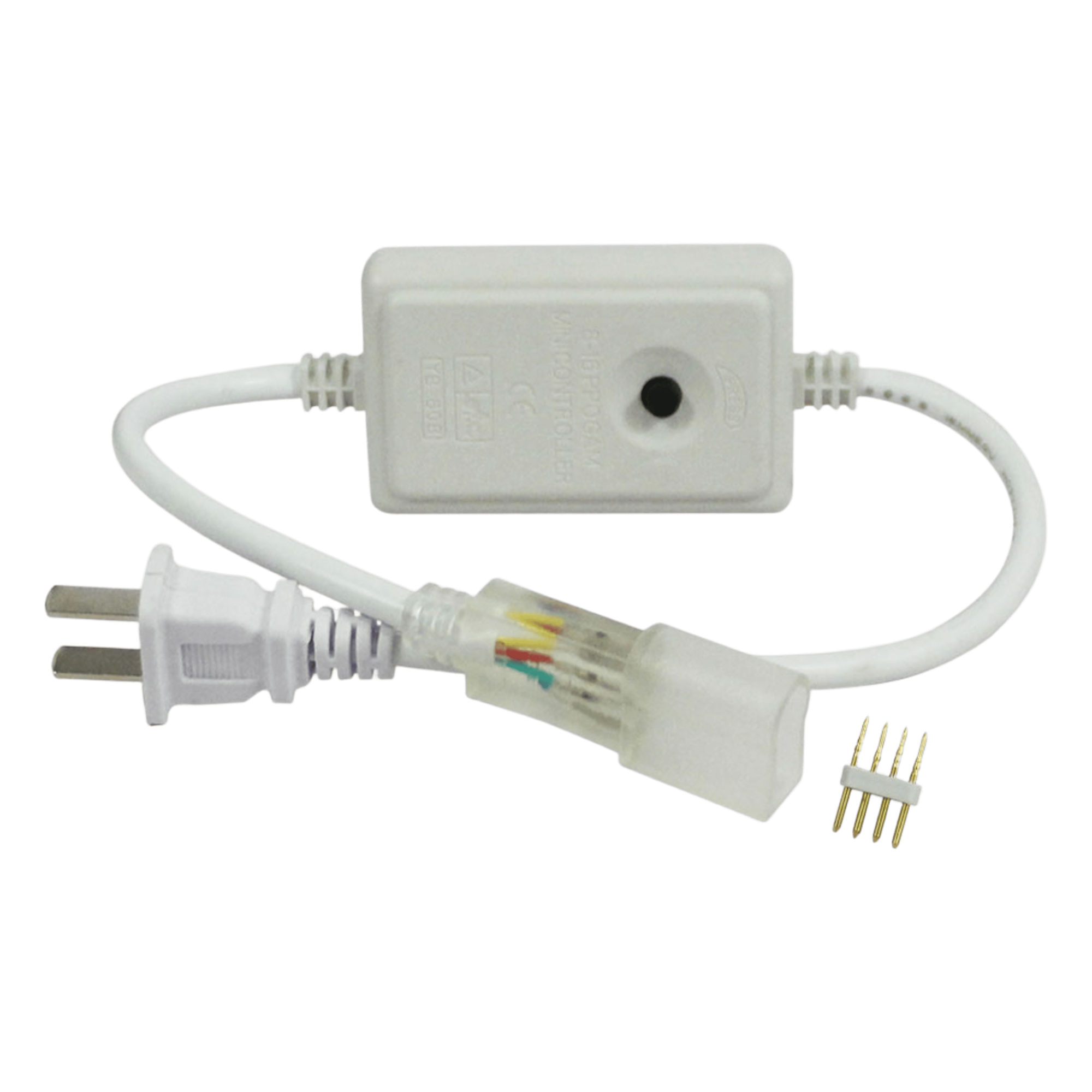 Adaptador de corriente con control de funciones manual, para manguerea Neón LED RGB JUML-5050-03. — JWJ · SKU JLP-M09
