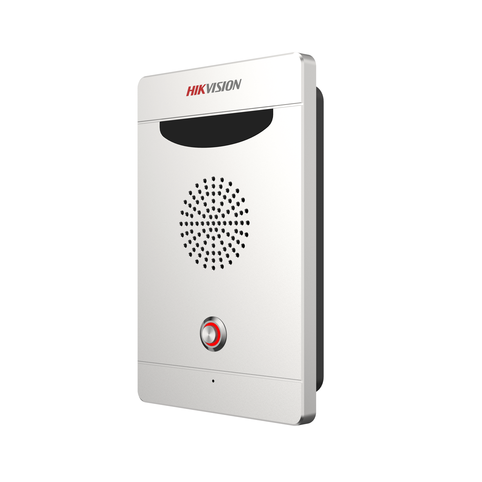 Estación de Alarma de Pánico / Audio Bidireccional / Altavoz 3W Integrado / Micrófono Omnidireccional / 2 Entradas y 2 Salidas de Alarma / IP65 IK08 / Montaje Pared y Empotrado / Exterior Aluminio