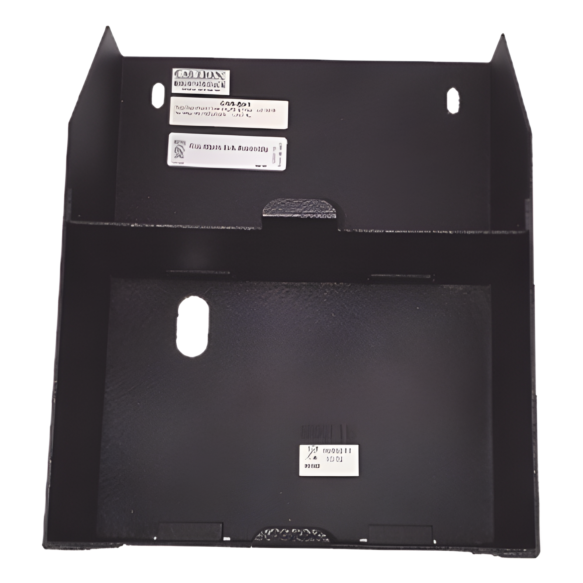 Chasis Auxiliar para Baterías / 2x 12 Ah / Montaje Lateral / Acceso Frontal / Gabinete CAB-4 — NOTIFIER · SKU CHS-BH1