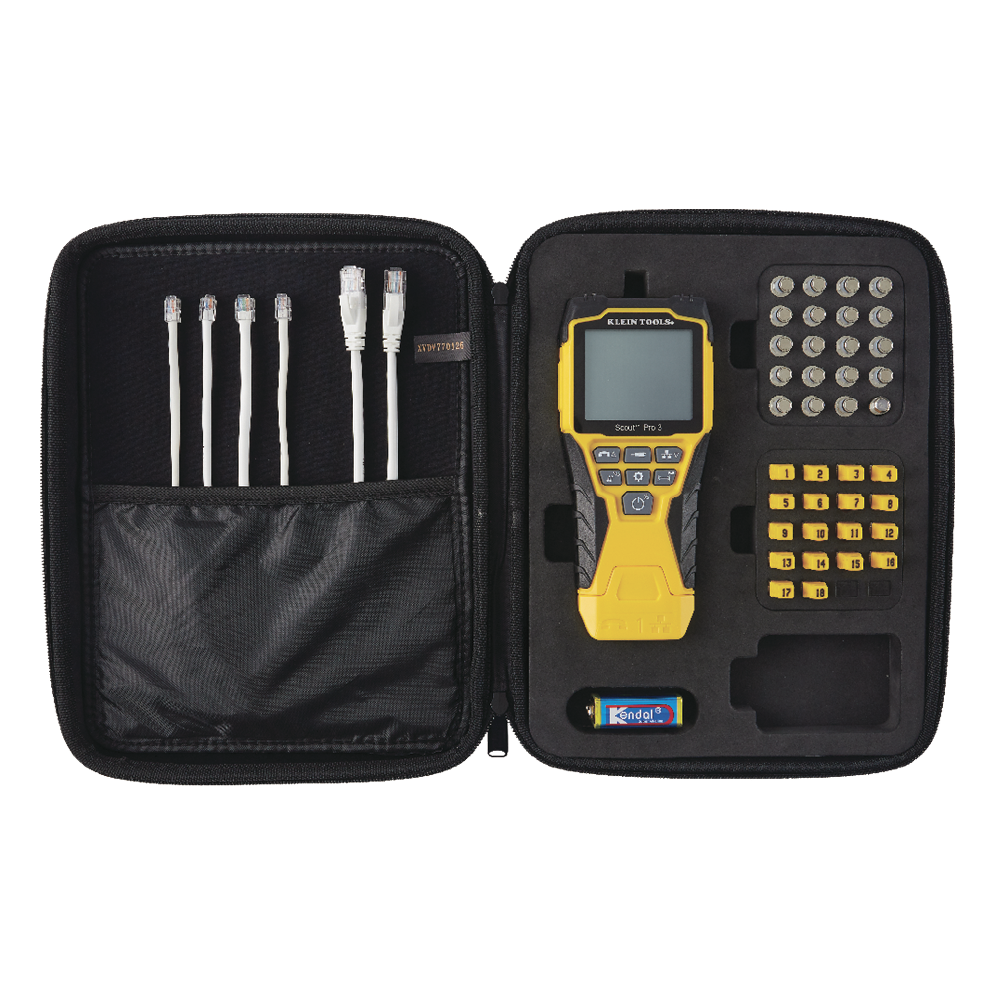Probador Scout™ Pro 3 con kit de transmisores remotos de ubicación. — KLEIN TOOLS · SKU VDV-501-852