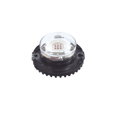 Estrobo Oculto de 1 LED de 10W, Ideal para Vehículos Encubierto, Color Rojo
