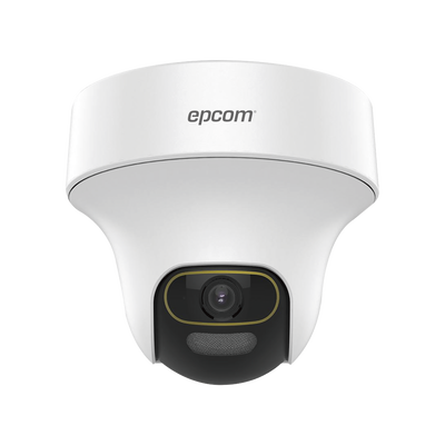 Cámara LUZ DUAL (IR + LUZ BLANCA) / Domo TurboHD 2 Megapixel (1080p) / Luz Blanca 20 mts / Gran Angular 106° / Lente 2.8 mm / 30 mts IR EXIR / Exterior IP67 / 4 Tecnologías / Micrófono Integrado